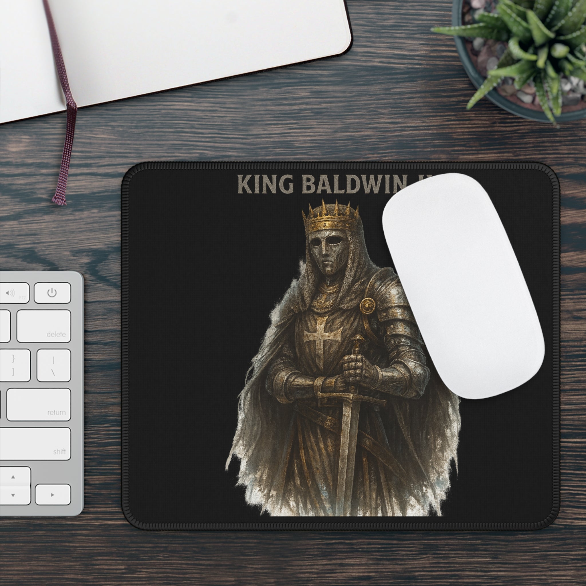 King Baldwin IV Gaming Mouse Pad