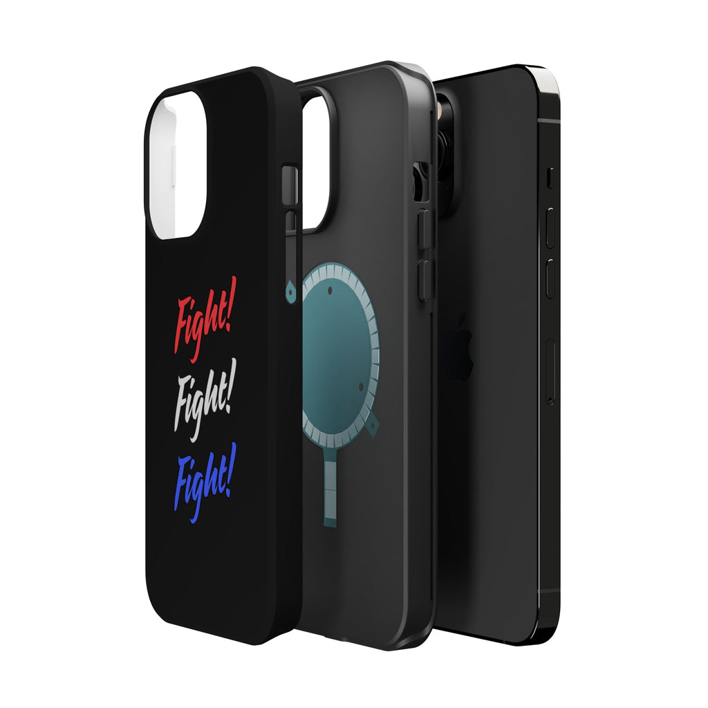 Magnetic Phone Cases, Motivational Phone Cover, Fight! Fight! Fight! Case, Personalized Phone Accessory, Unique Gift for Fighters