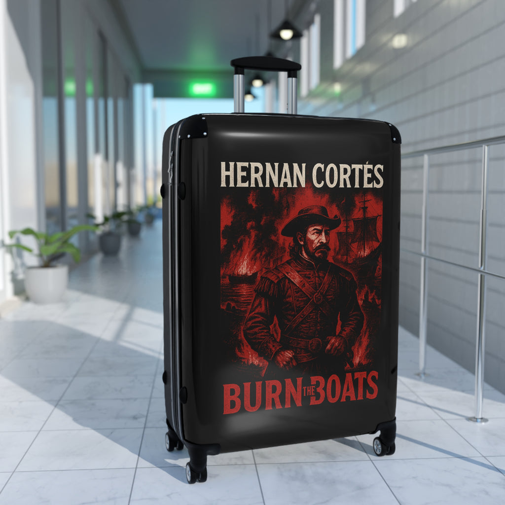 Hernan Cortes Suitcase - Travel Luggage for Adventurers