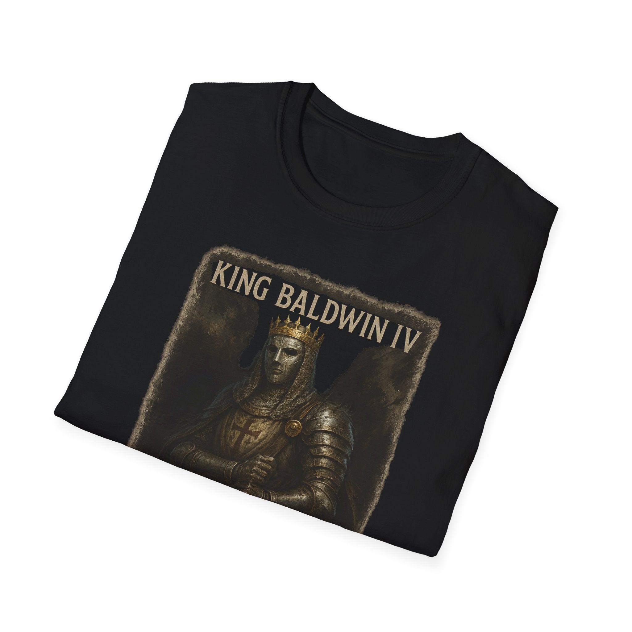 King Baldwin IV Graphic Unisex Softstyle T-Shirt