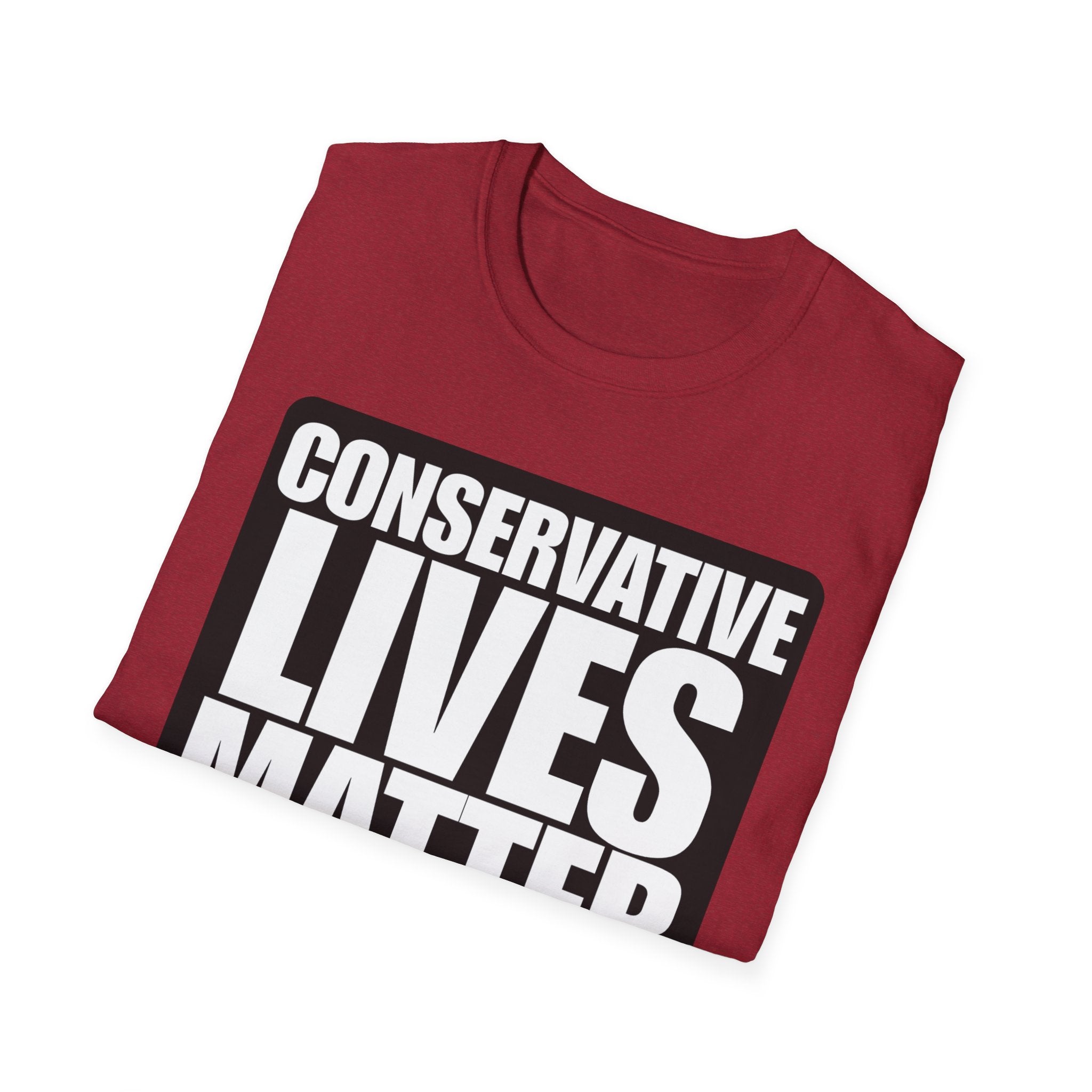 Conservative Lives Matter Alt Design Graphic Cotton T-Shirt