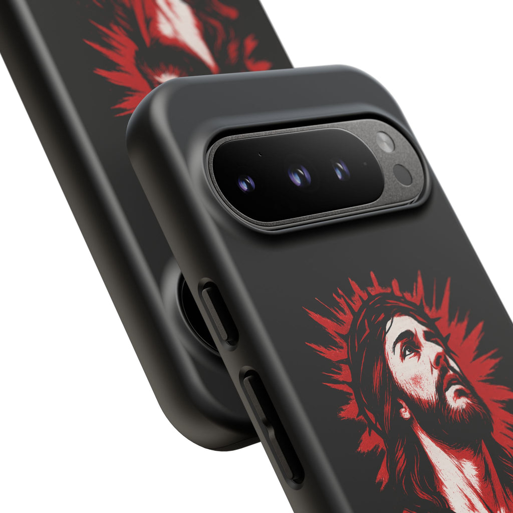Christ is King Phone Case, Tough Phone Cover for Christian Faith