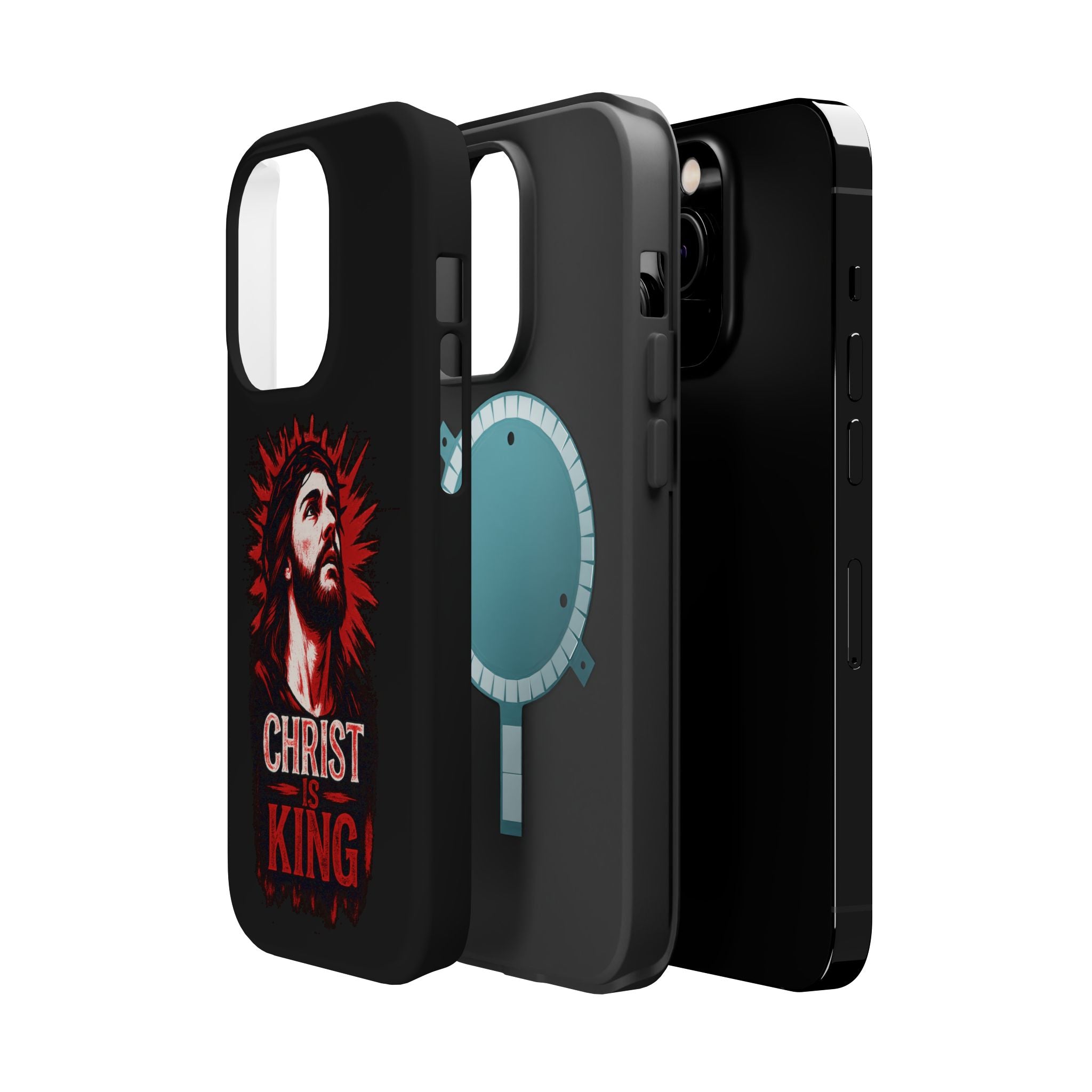Christ is King Impact Resistant Magnetic Phone Case