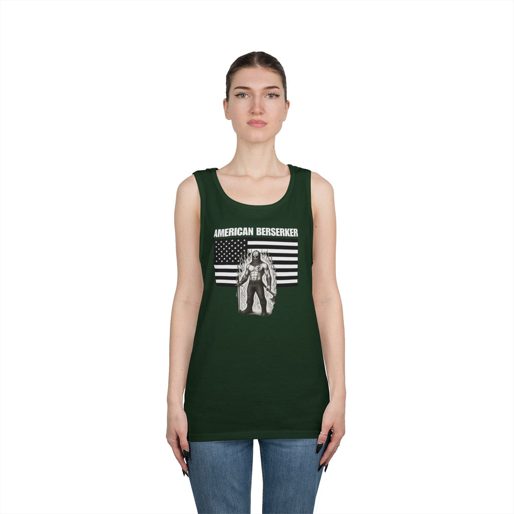 American Berserker Alt Design 3 Heavy Cotton Tank Top