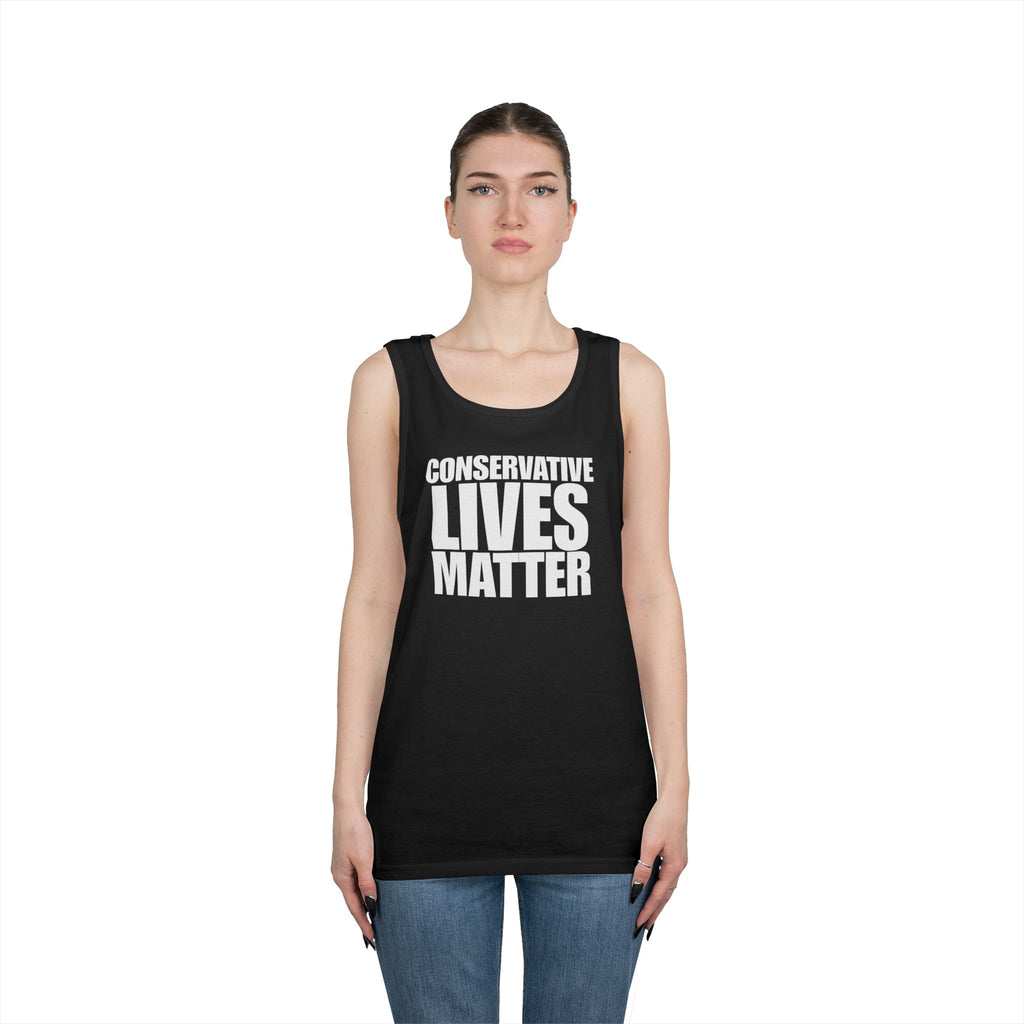 Conservative Lives Matter Heavy Cotton Tank Top