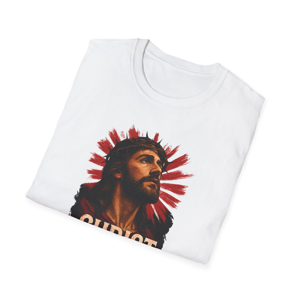Christ is King Unisex Softstyle T-Shirt Alt Design