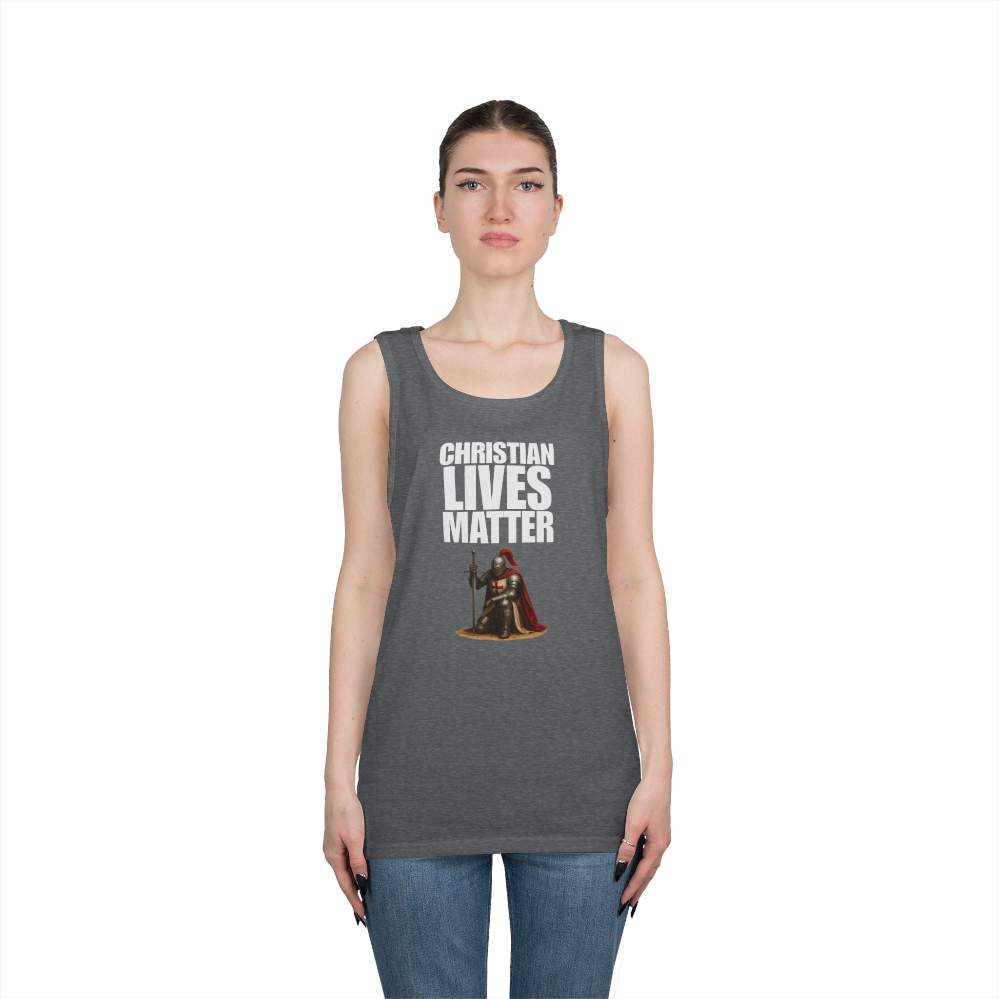 Christian Lives Matter Crusader Tank Top