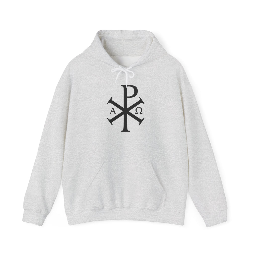 Pi Chi Rho Black Design Graphic Pull Over Hoodie Sweatshirt