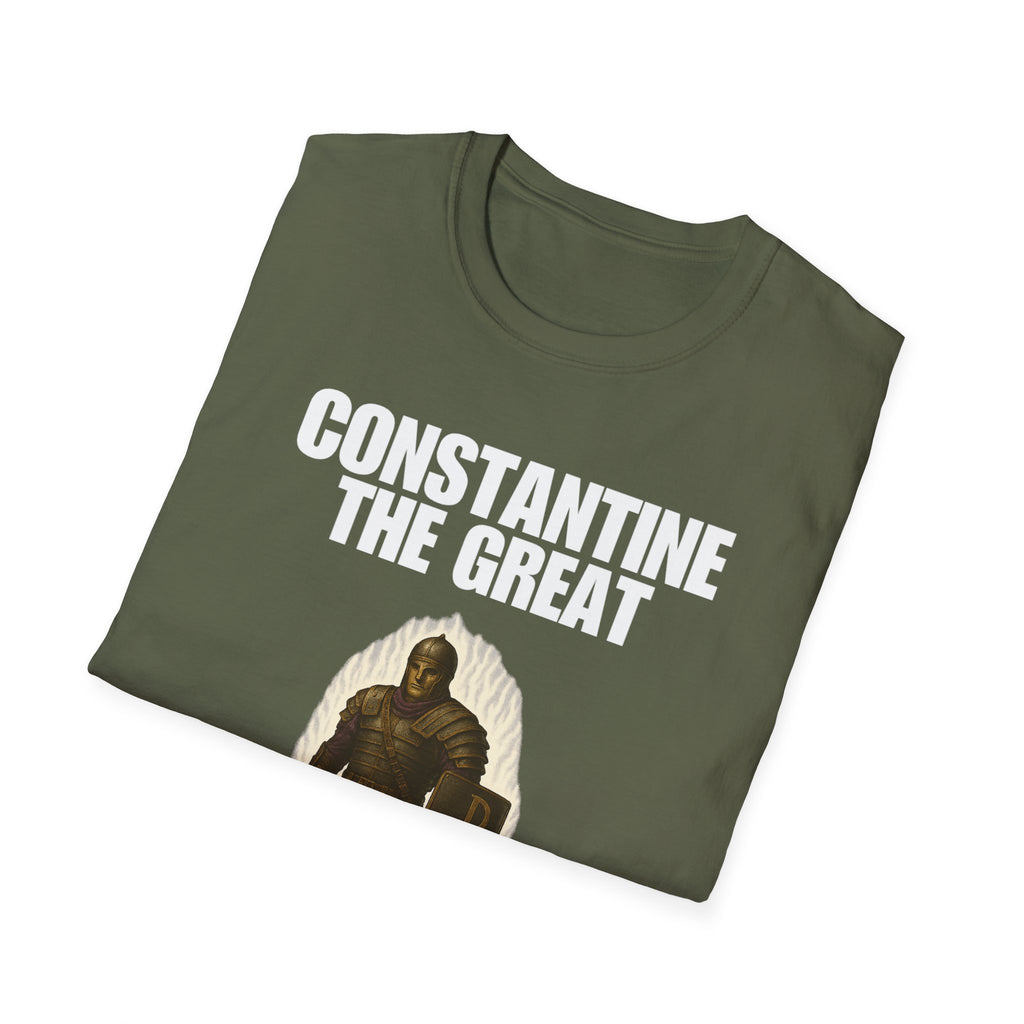 Constantine the Great Alt Design Softstyle Cotton Shirt T-Shirt