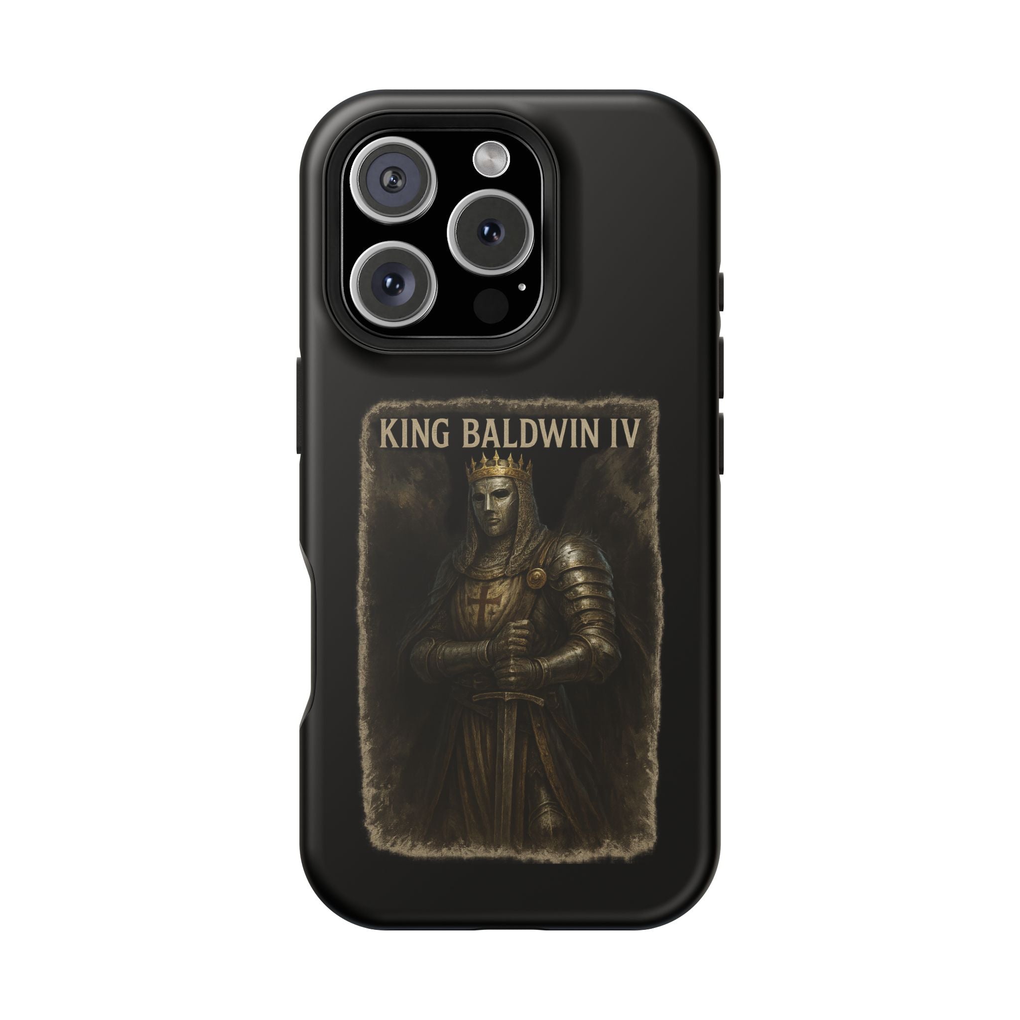 King Baldwin IV Impact-Resistant Magnetic Phone Case