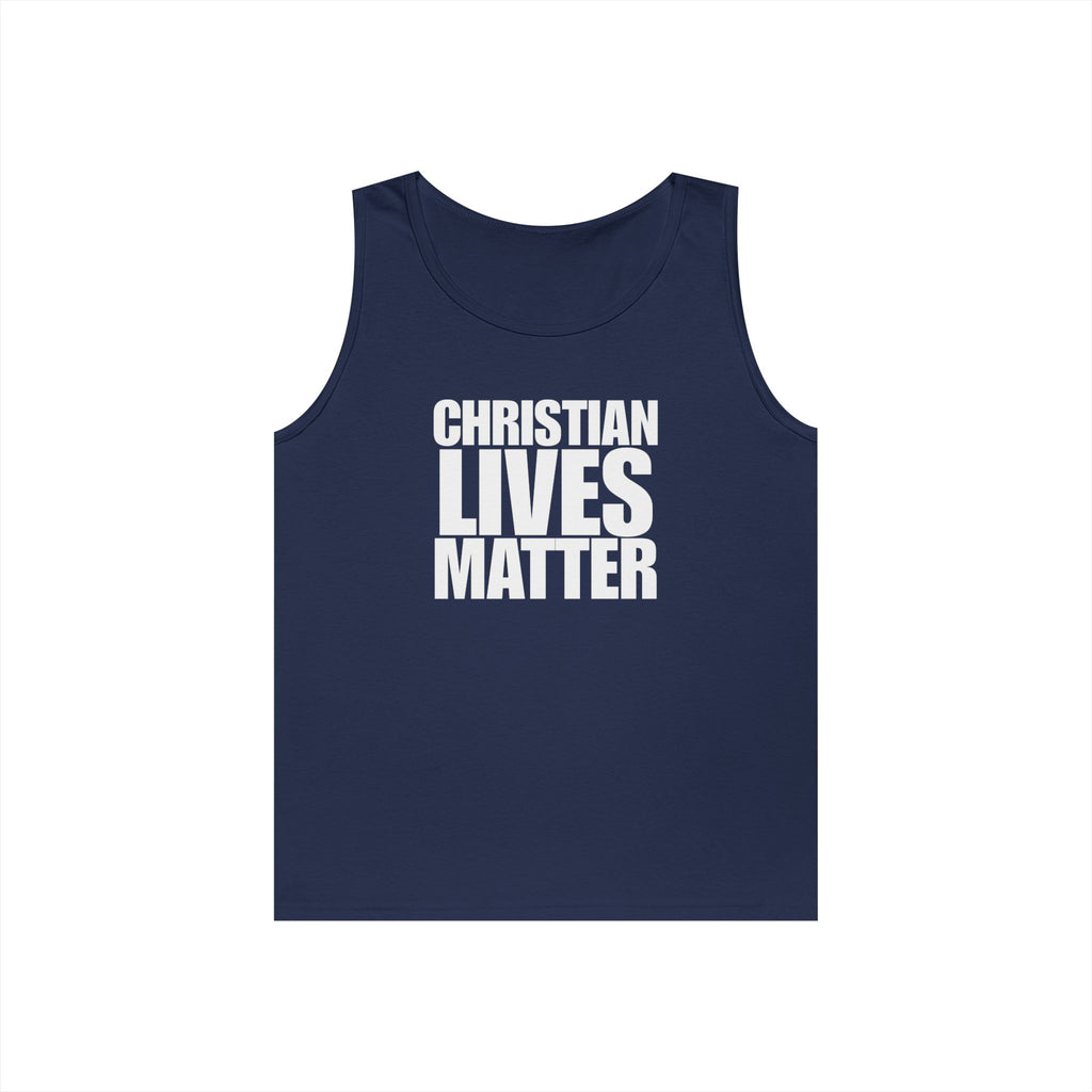 Christian Lives Matter Heavy Cotton Tank Top