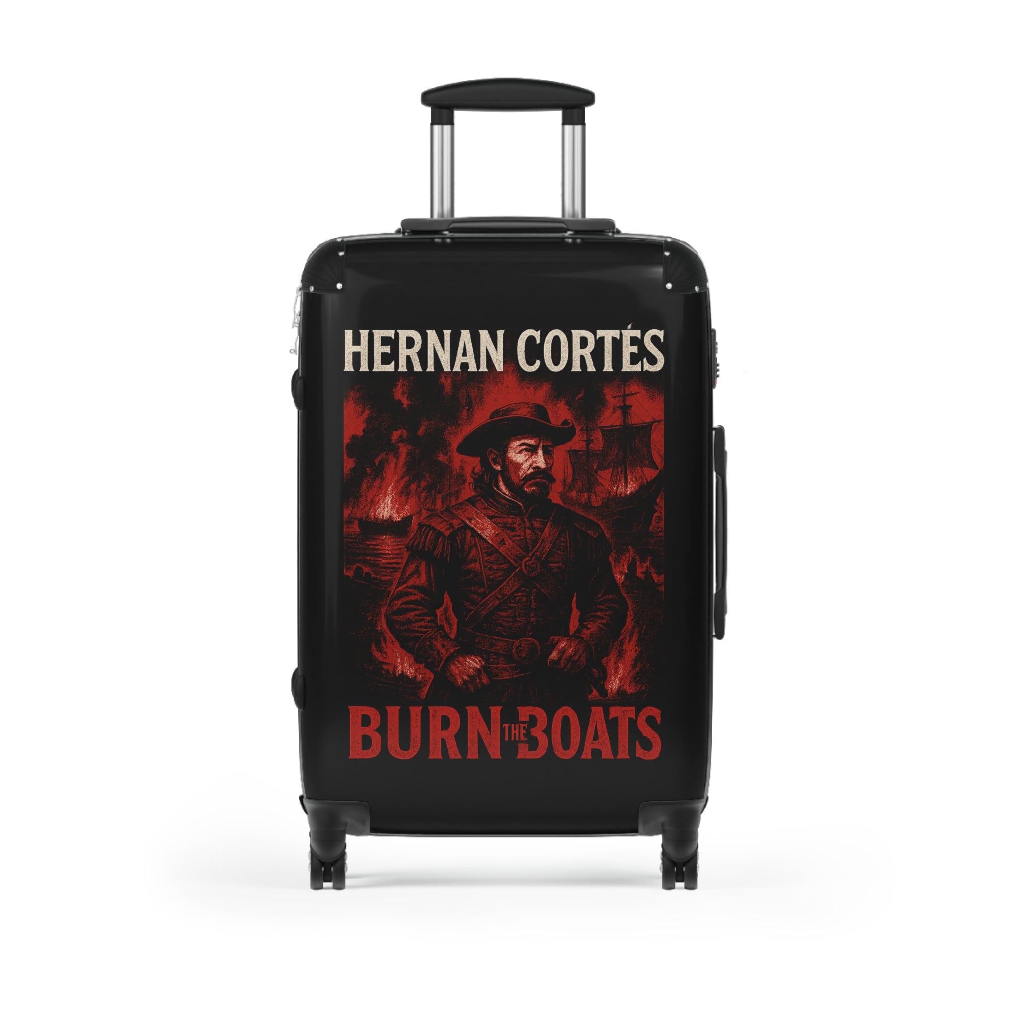 Hernan Cortes Suitcase - Travel Luggage for Adventurers