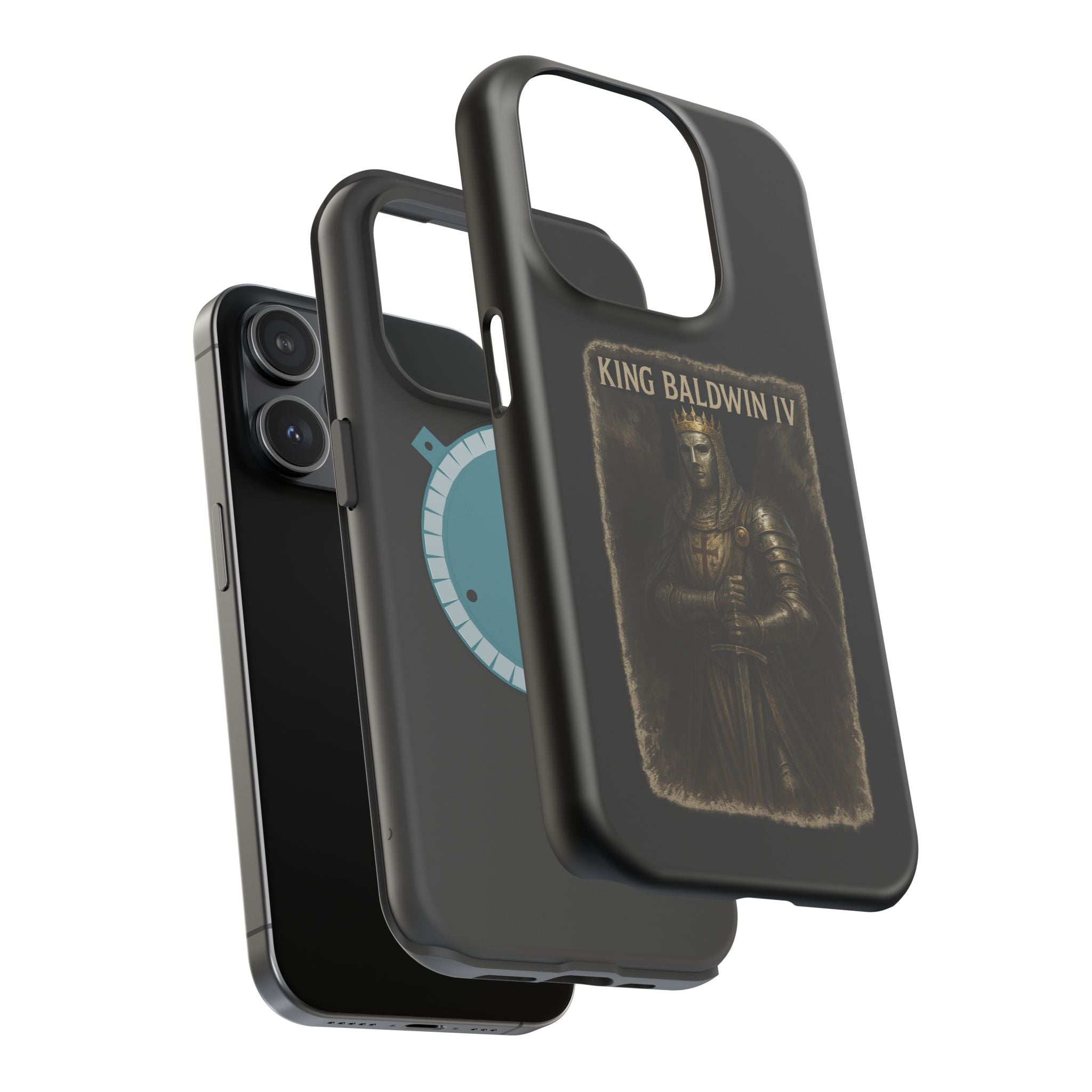 King Baldwin IV Impact-Resistant Magnetic Phone Case