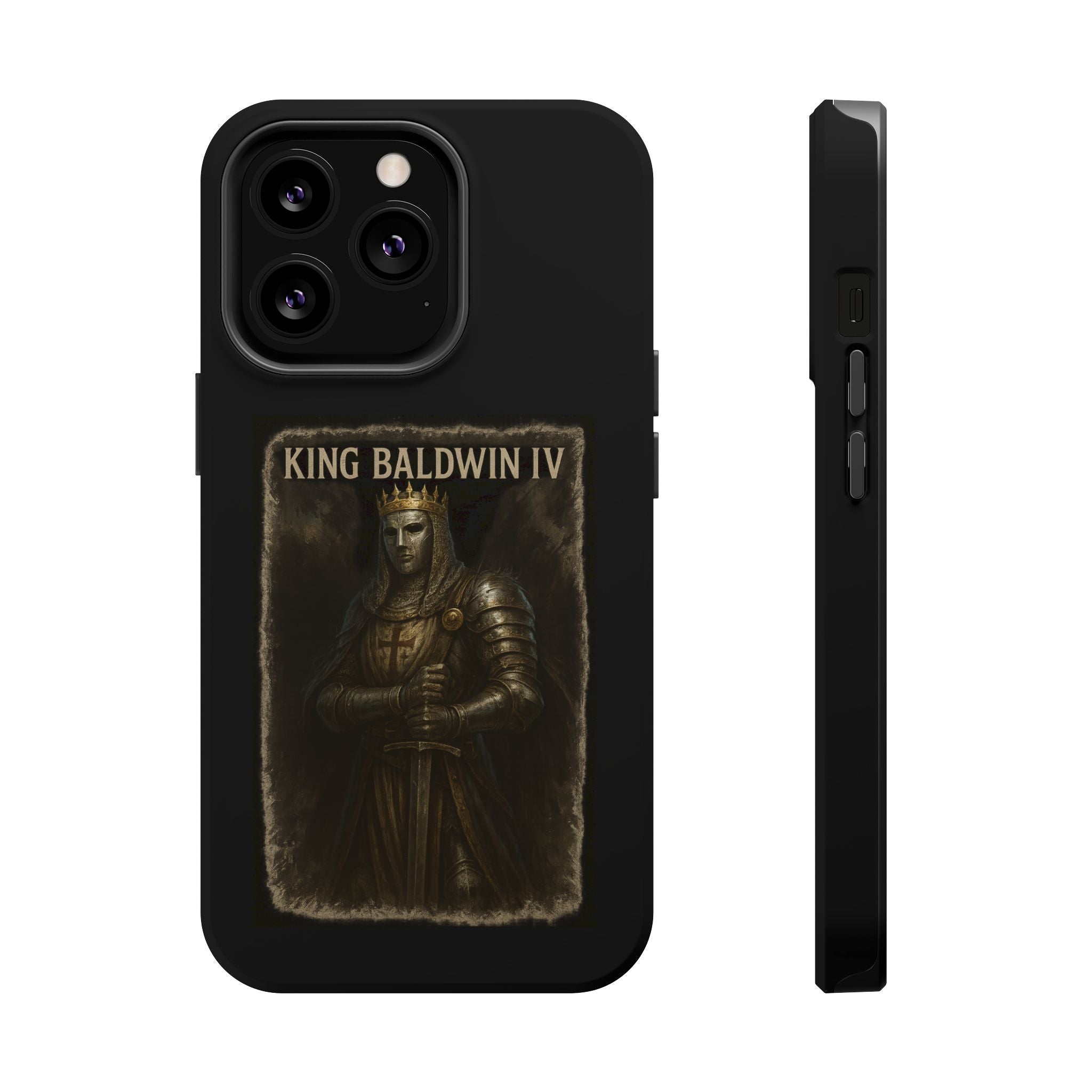 King Baldwin IV Impact-Resistant Magnetic Phone Case