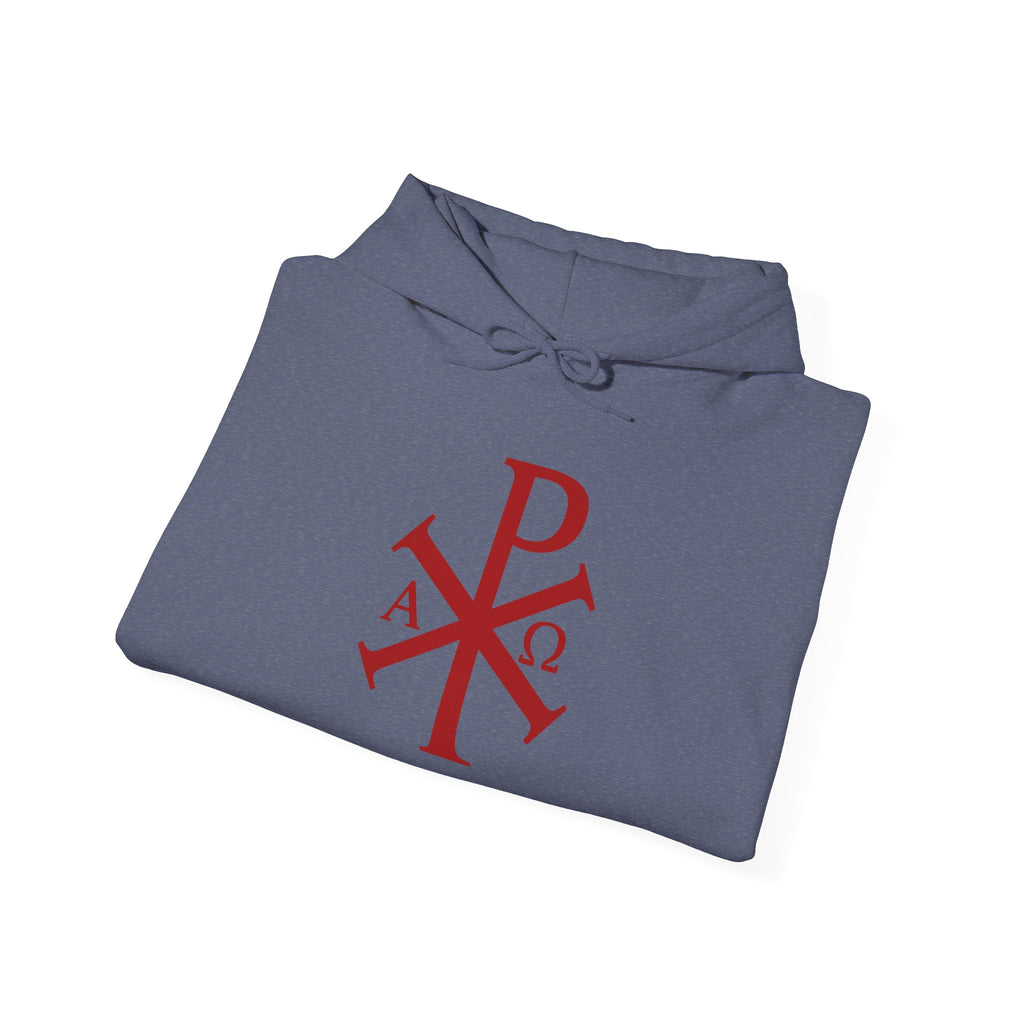 Pi Chi Rho Red Design Graphic Pull Over Hoodie Sweatshirt