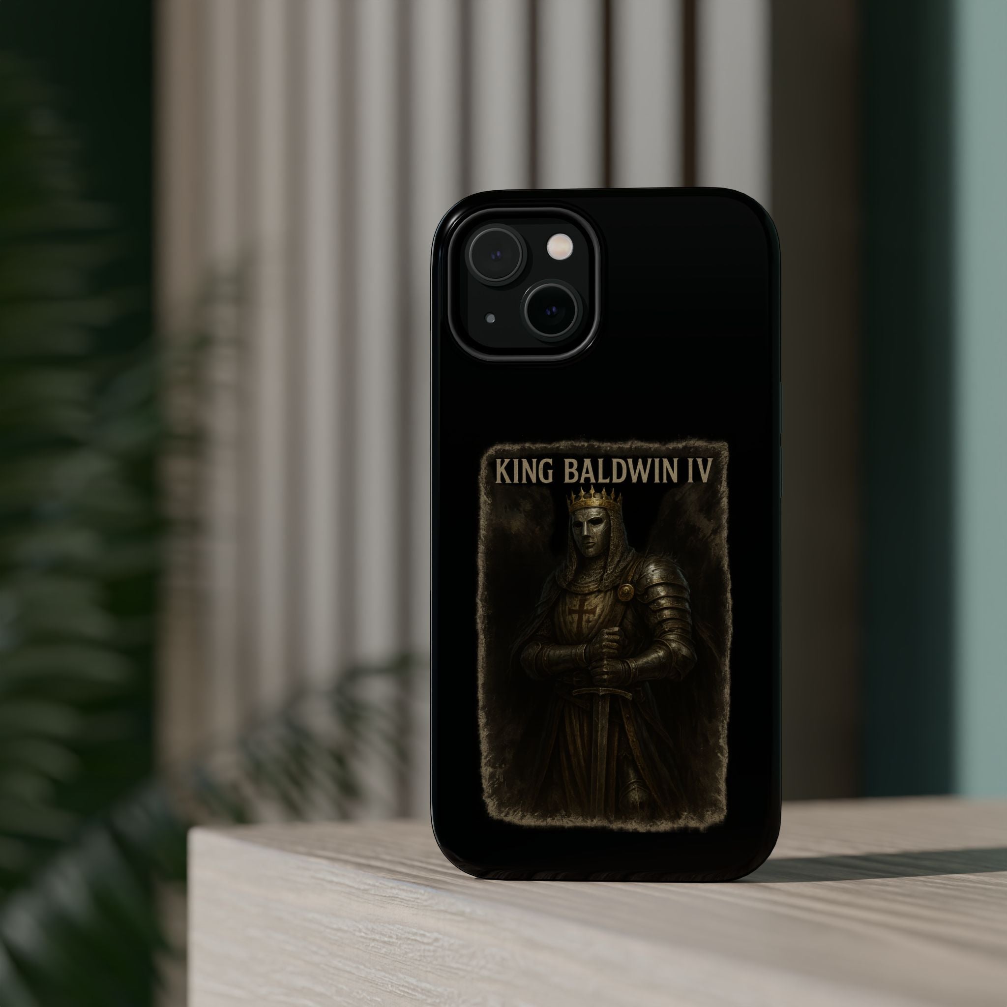 King Baldwin IV Impact-Resistant Magnetic Phone Case