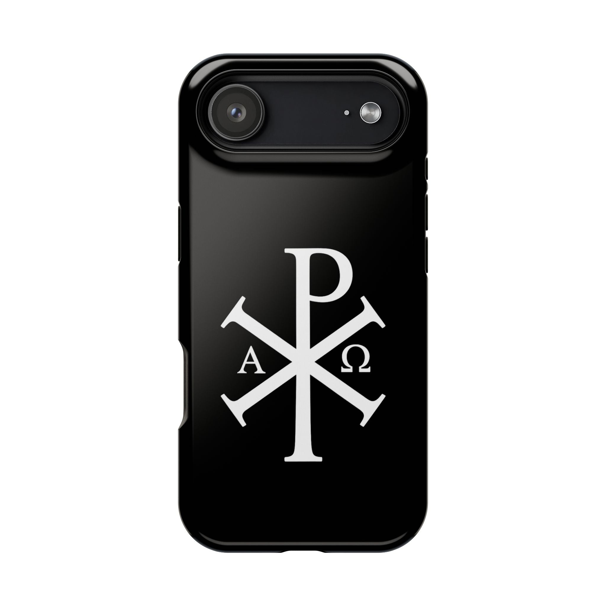 Pi Chi Rho White Design Magnetic Impact-Resistant Cases