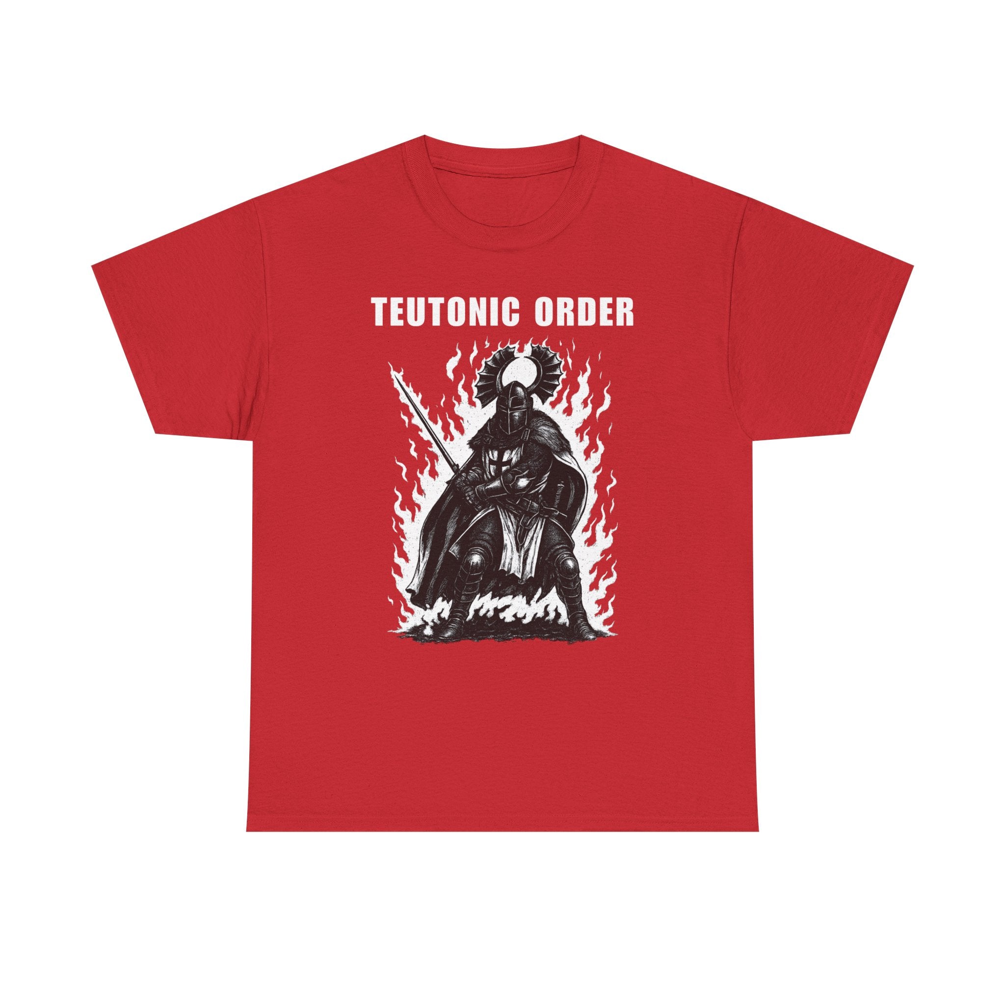 Teutonic Order Graphic Tee, Unisex Heavy Cotton Shirt