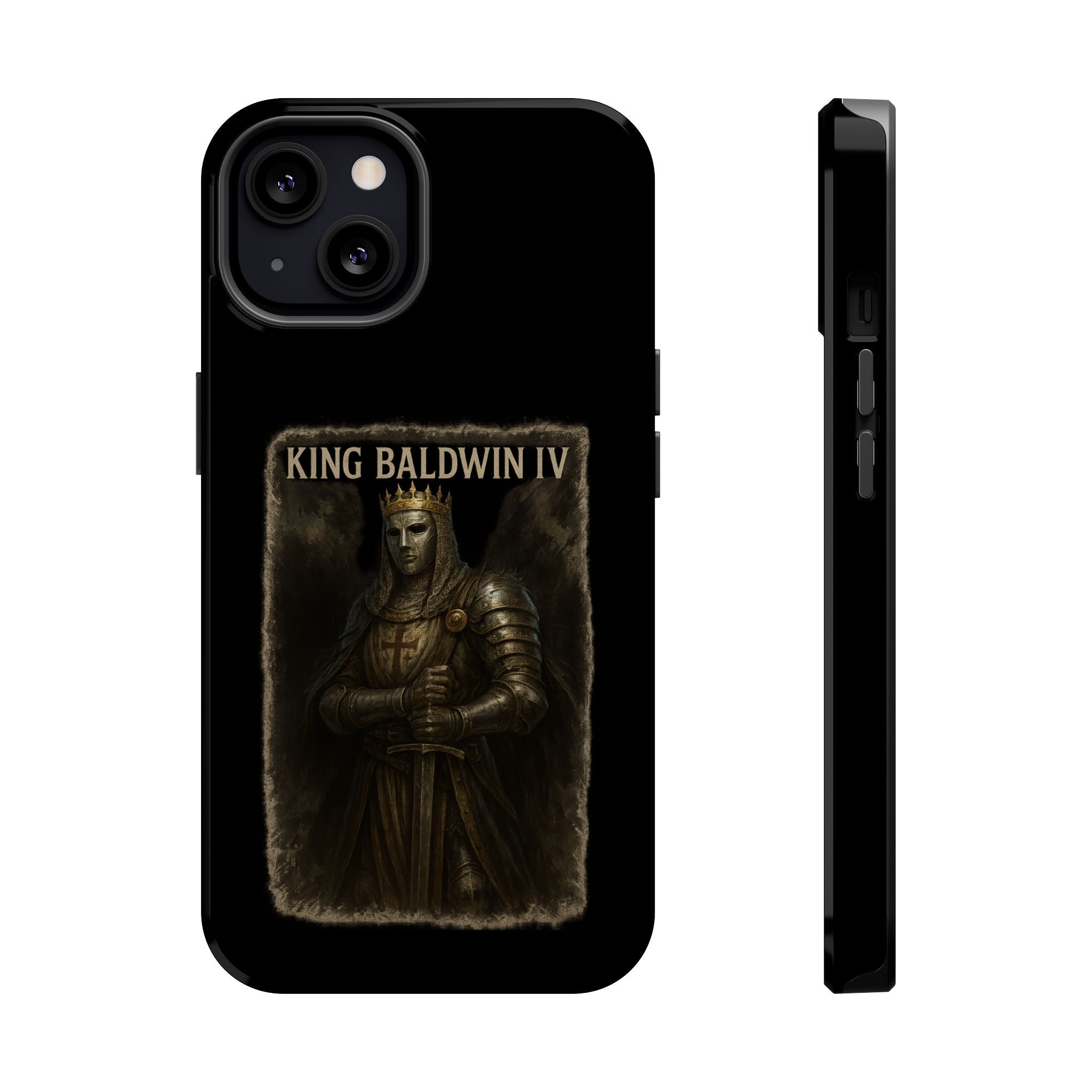 King Baldwin IV Impact-Resistant Magnetic Phone Case