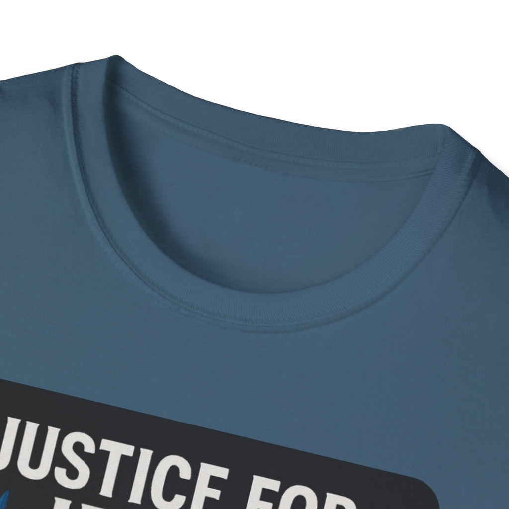 Justice for Iryna Unisex Softstyle T-Shirt, Protest T-Shirt, Statement Apparel