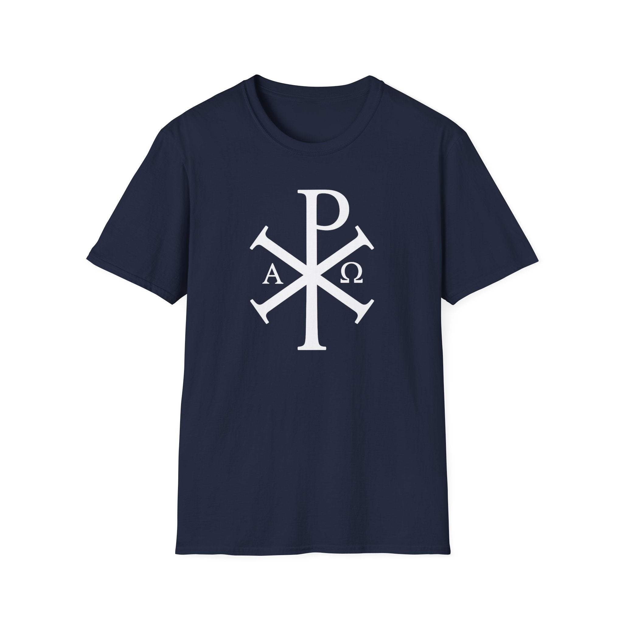 Pi Chi Rho White Design Graphic Softstyle T-Shirt