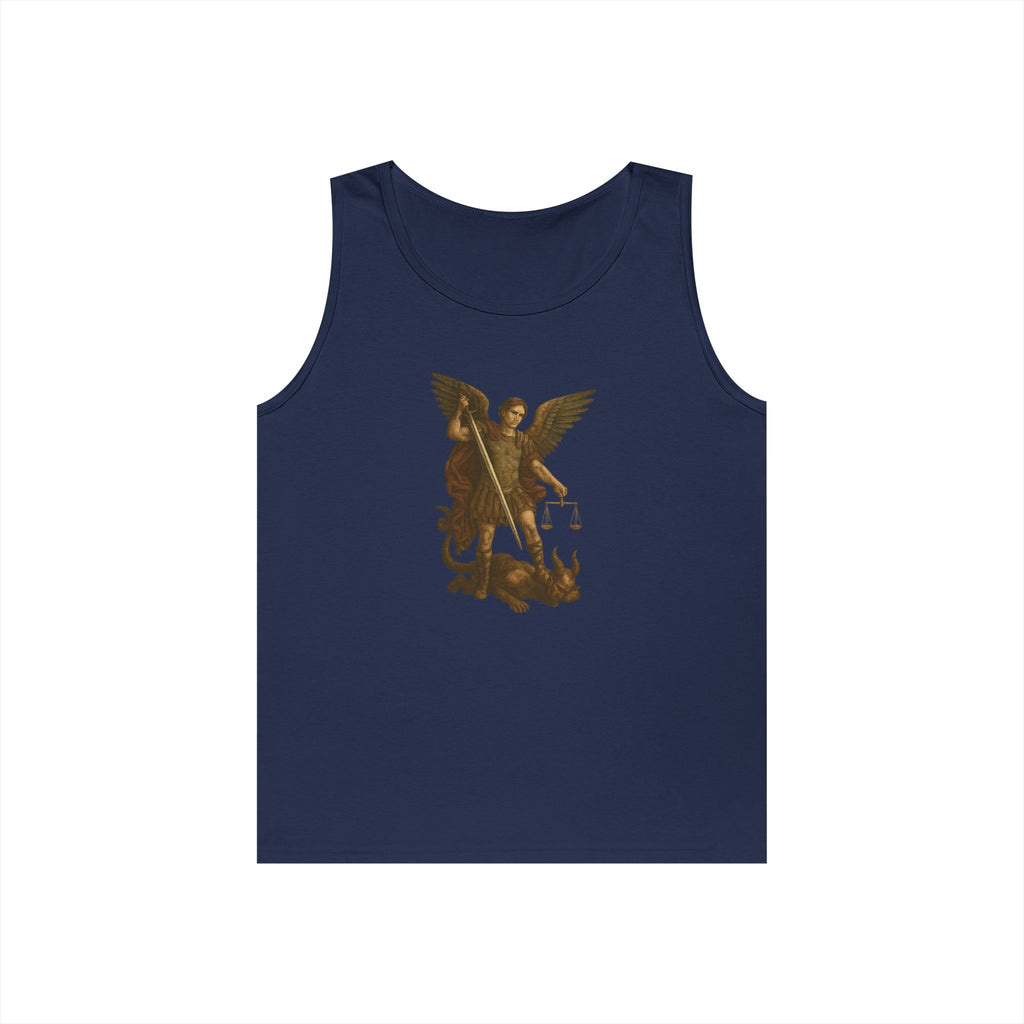 Michael The Arch Angel (No Text) Heavy Cotton Tank Top