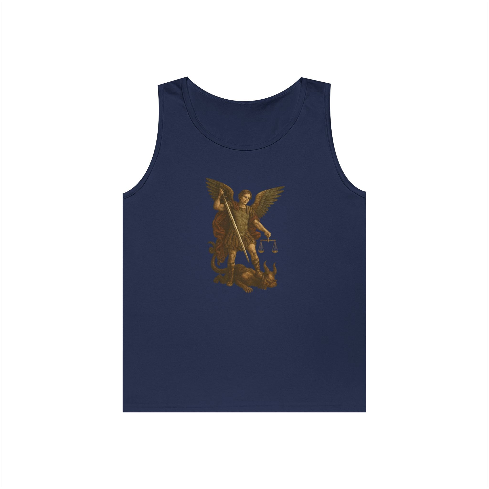 Michael The Arch Angel (No Text) Heavy Cotton Tank Top