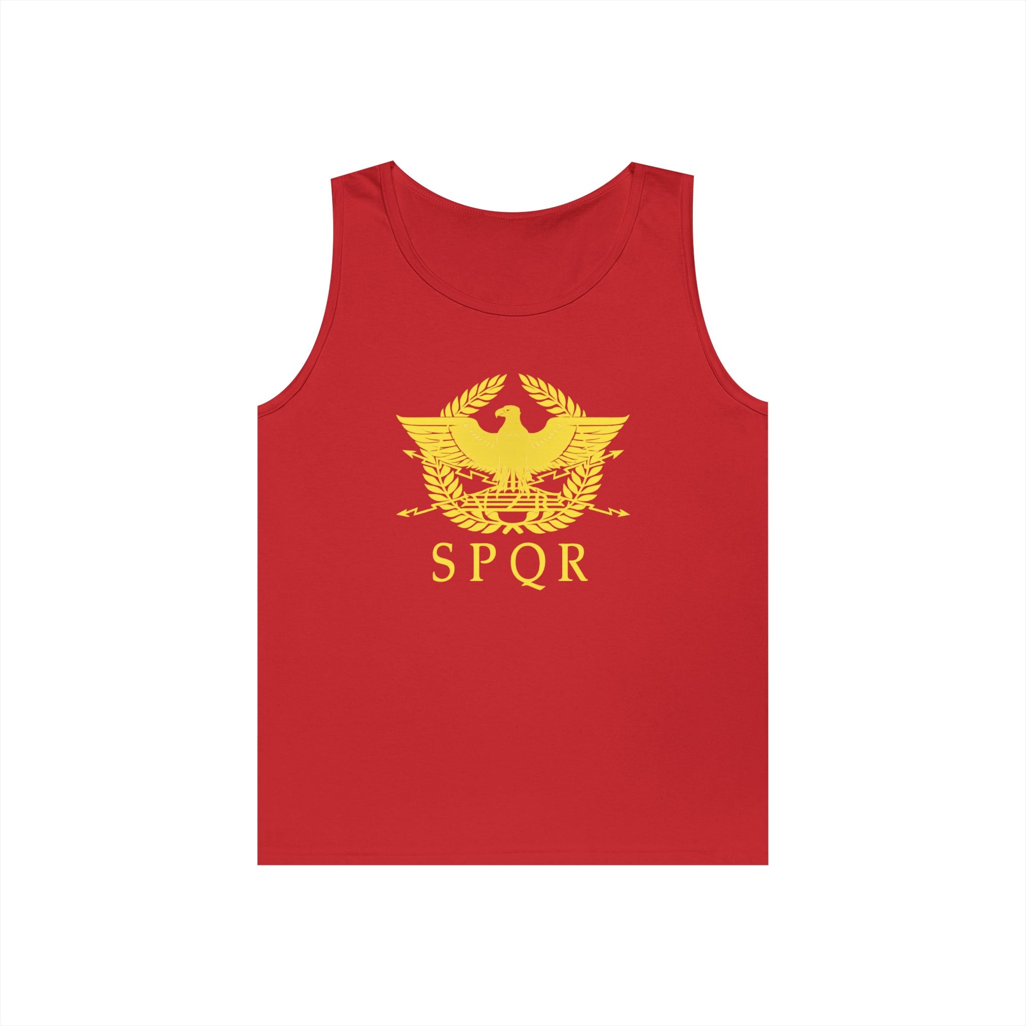 Roman Eagle SPQR Unisex Heavy Cotton Tank Top