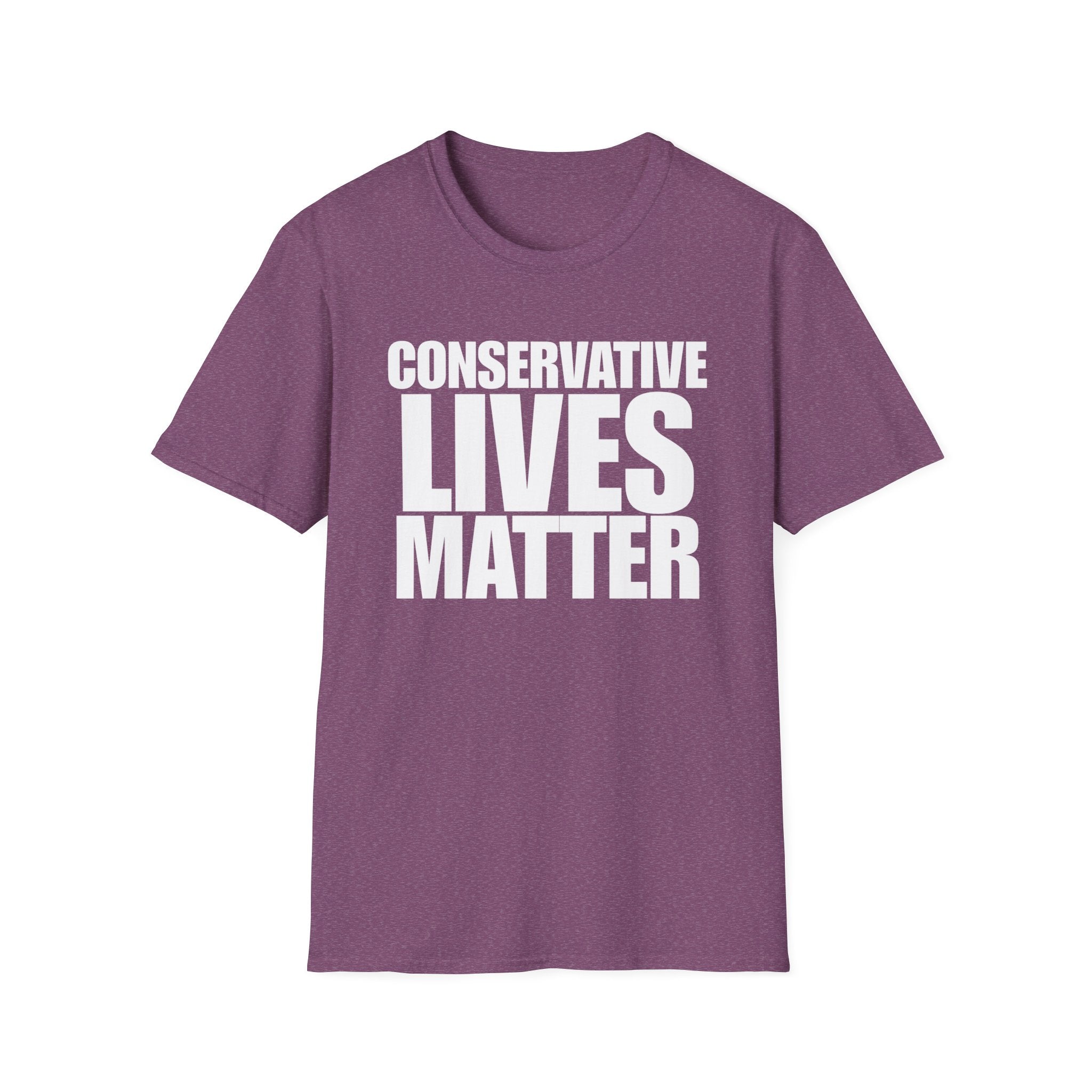 Conservative Lives Matter Graphic Cotton T-Shirt