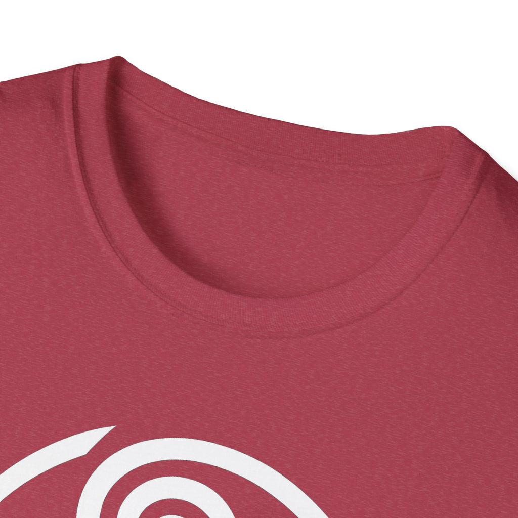 Celtic Spiral Triskele Symbol Alt Design White Unisex Tank Top