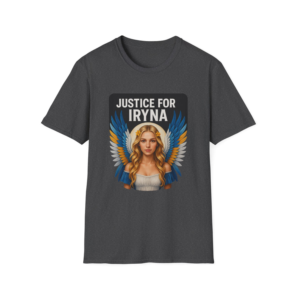 Justice For Iryna T-Shirt | Unisex Softstyle Tee, Activism Apparel, Statement Shirt