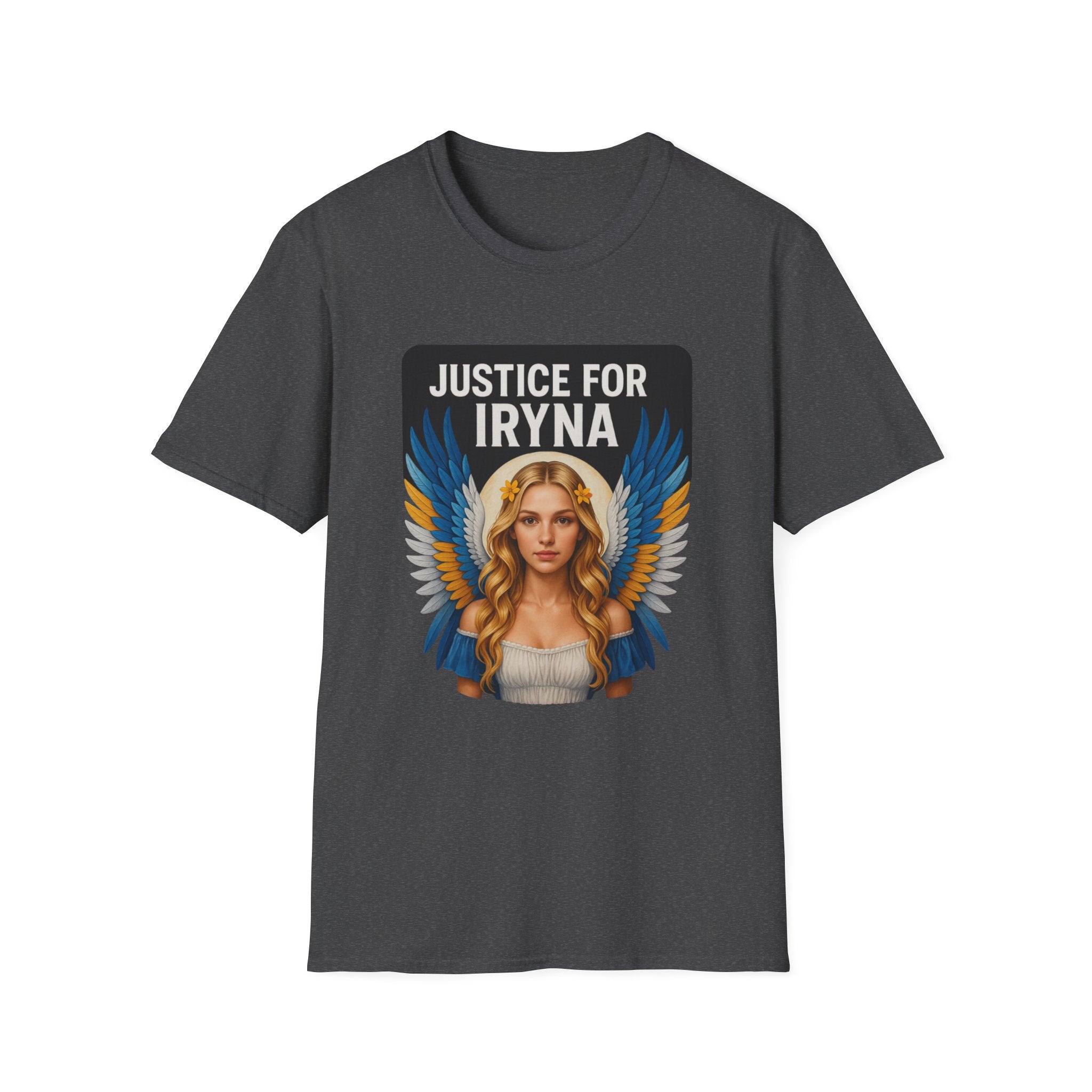 Justice For Iryna T-Shirt | Unisex Softstyle Tee, Activism Apparel, Statement Shirt