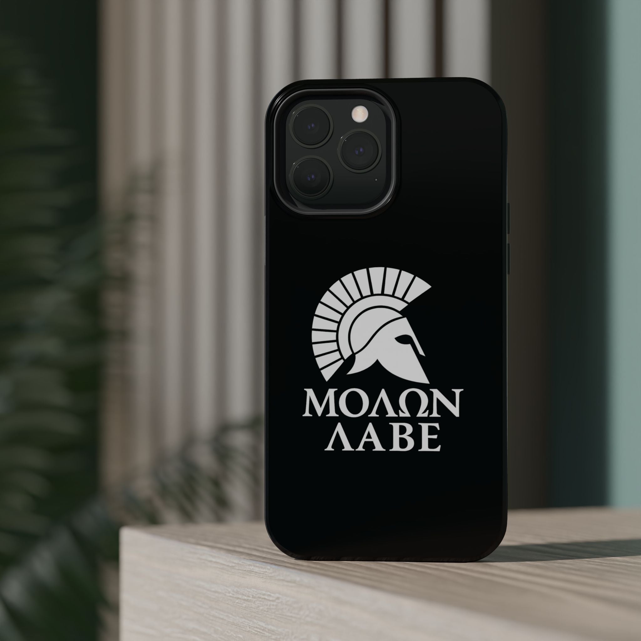 Molon Labe "Come and Take It!" in Greek Magnetic Impact-Resistant Cases
