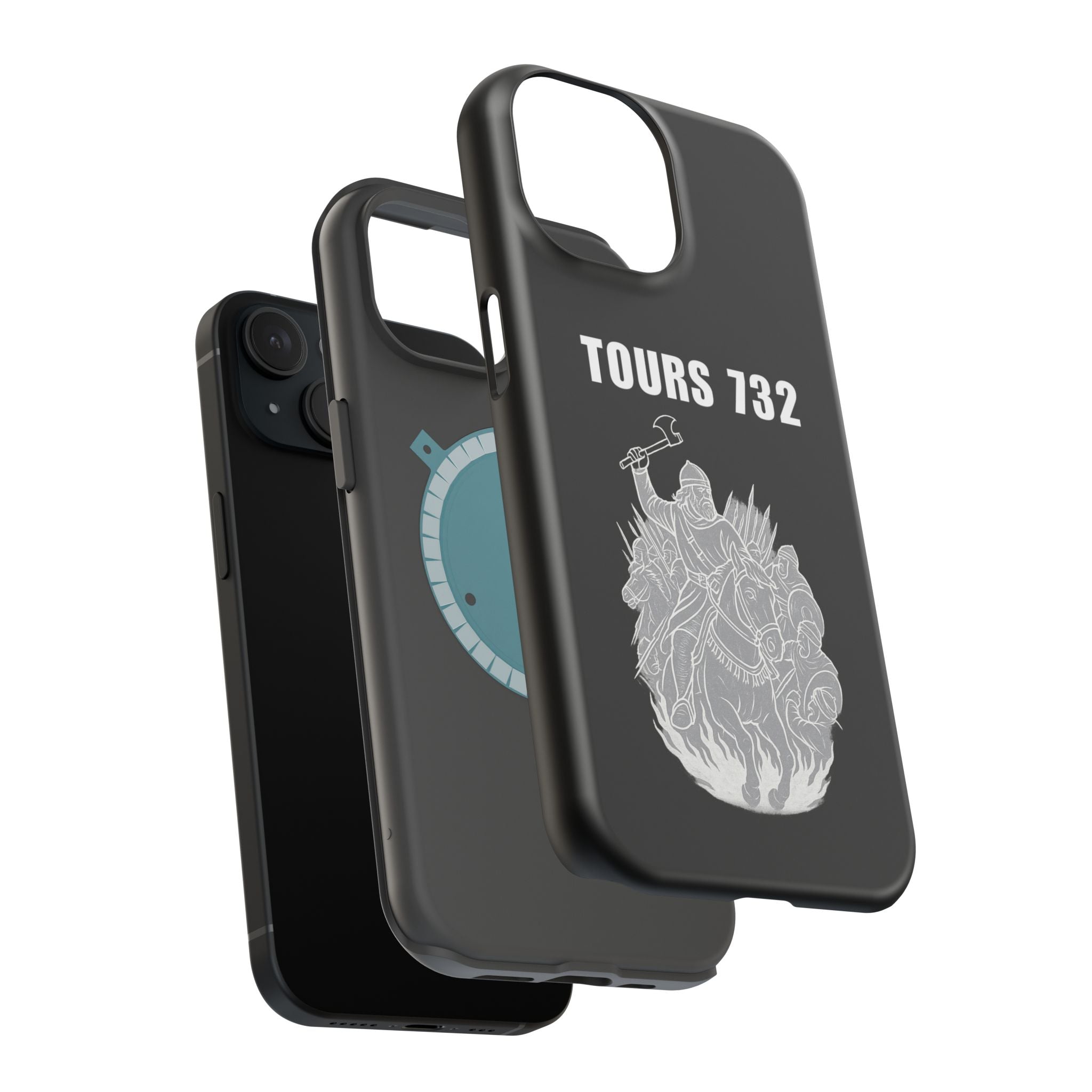 Battle of Tours Charles "The Hammer" Martel Magnetic Impact-Resistant Cases