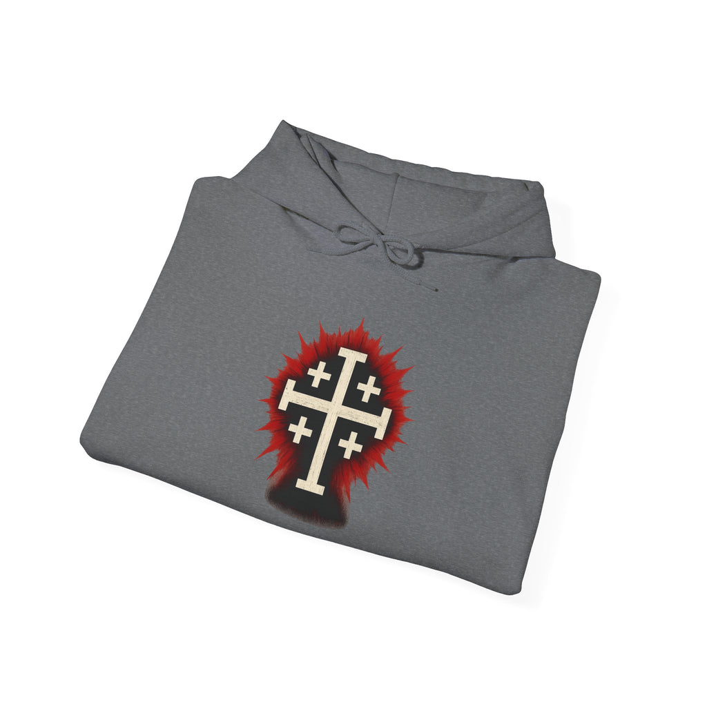 Crucifix Cross Hoodie, Cross Sweatshirt