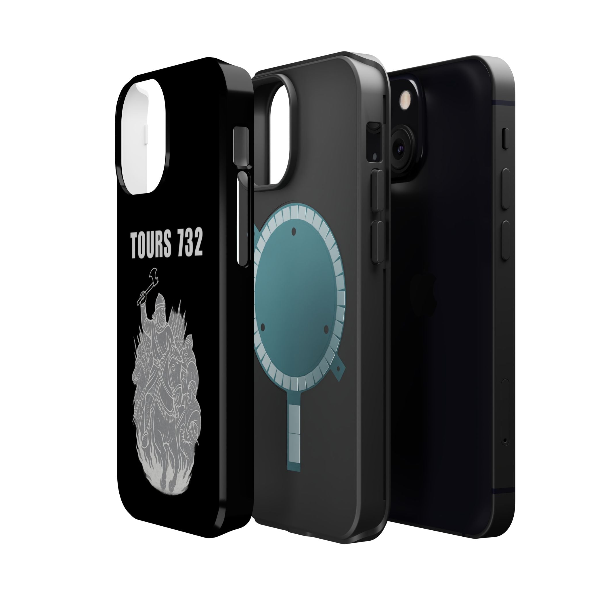 Battle of Tours Charles "The Hammer" Martel Magnetic Impact-Resistant Cases