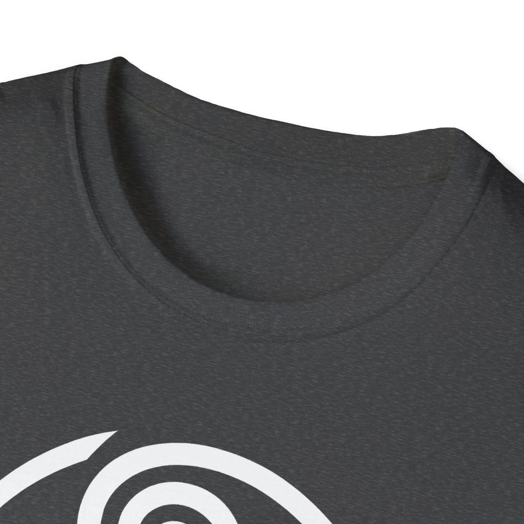 Celtic Spiral Triskele Symbol Alt Design White Unisex Tank Top