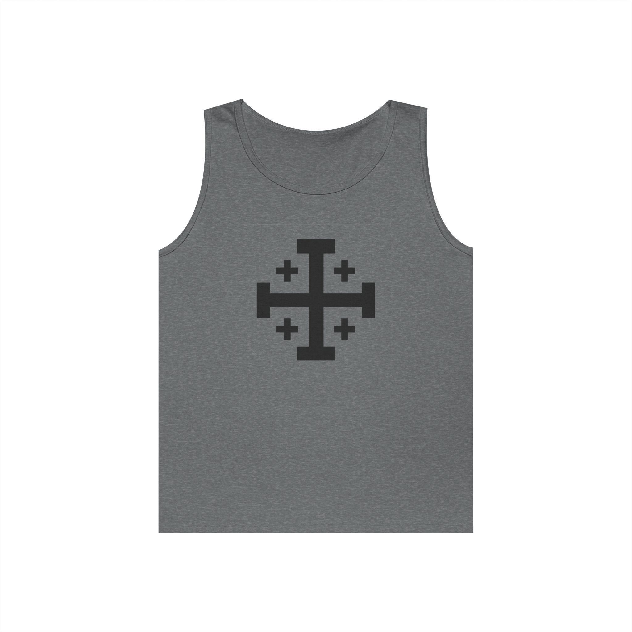 Cross of Jerusalem Unisex Graphic Tank Top