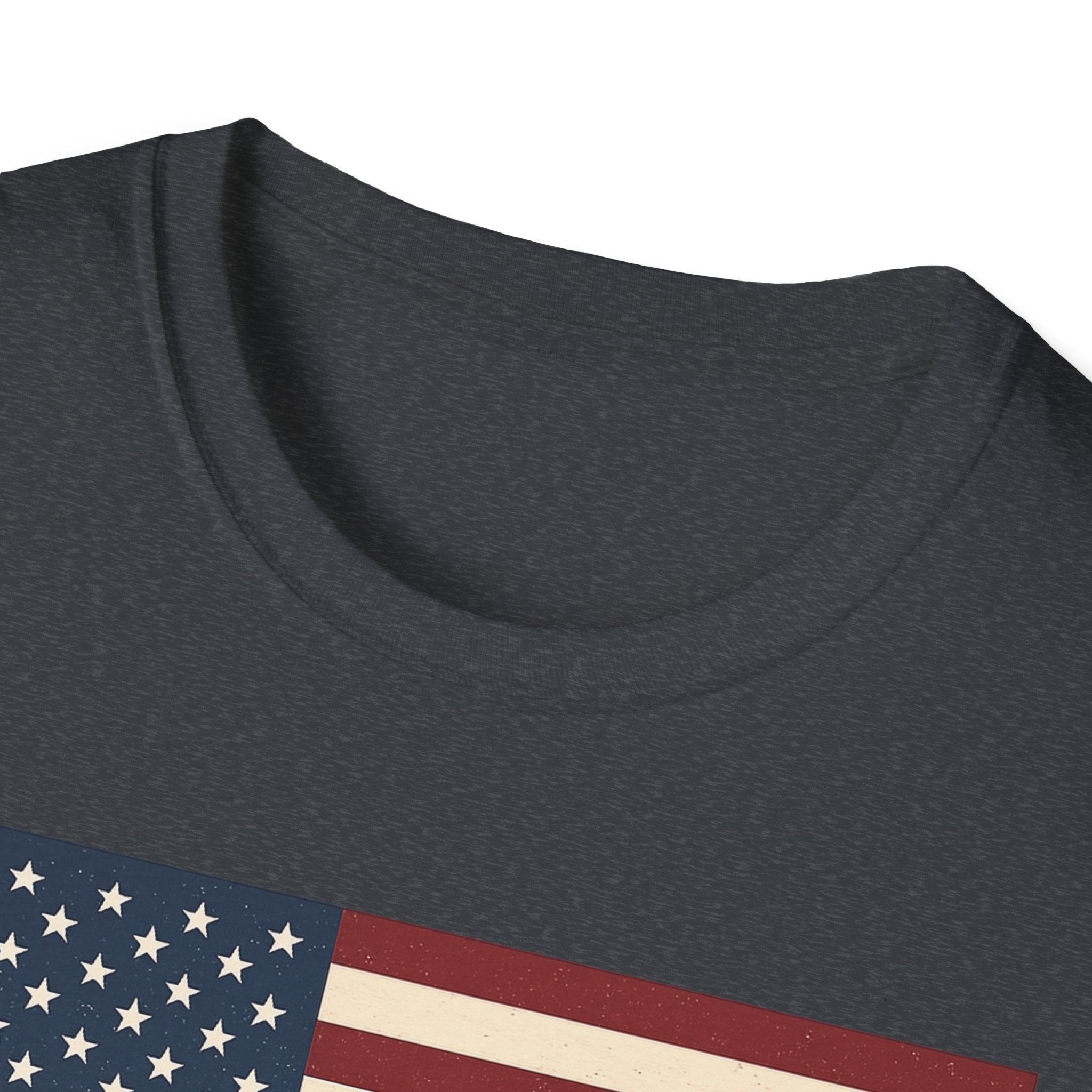 American Flag Softstyle Cotton Shirt T-Shirt