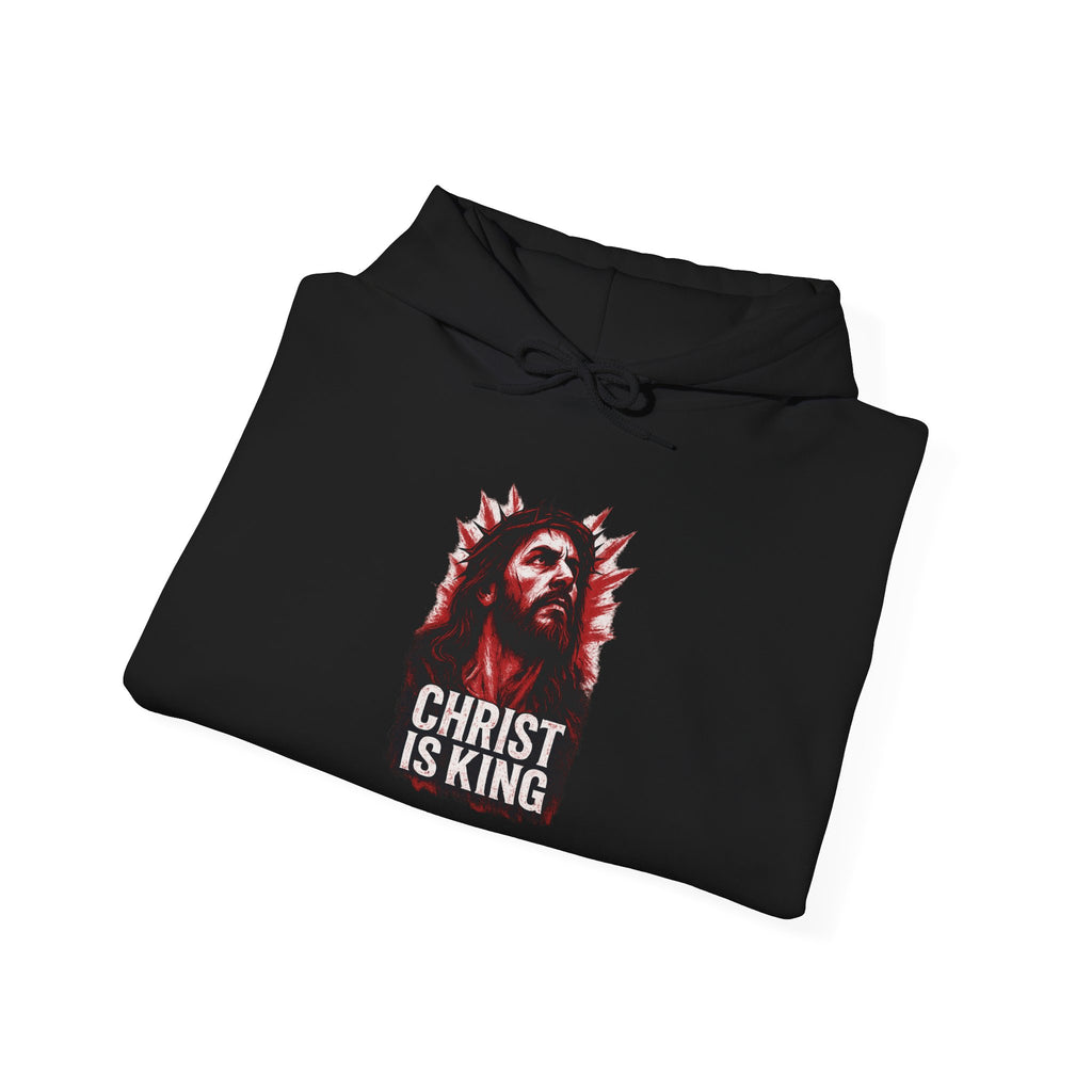 Christ Is King Hooded Sweatshirt, Christ Is King Sweatshirt