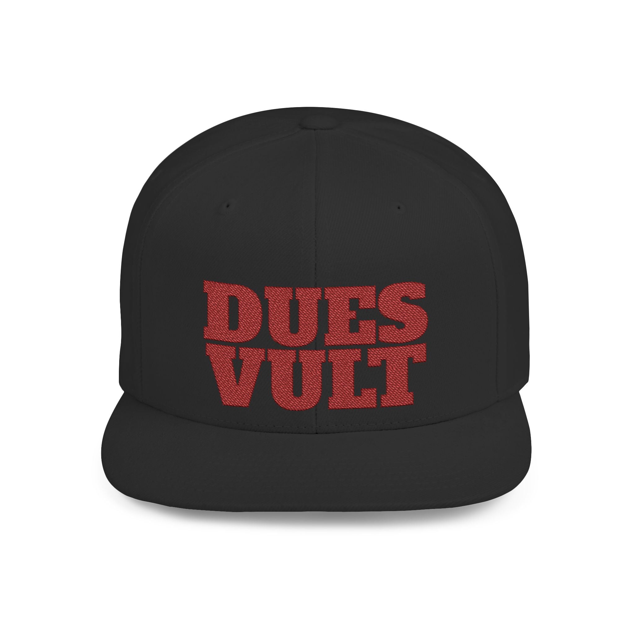 Dues Vult Flat Bill Snapback Hat