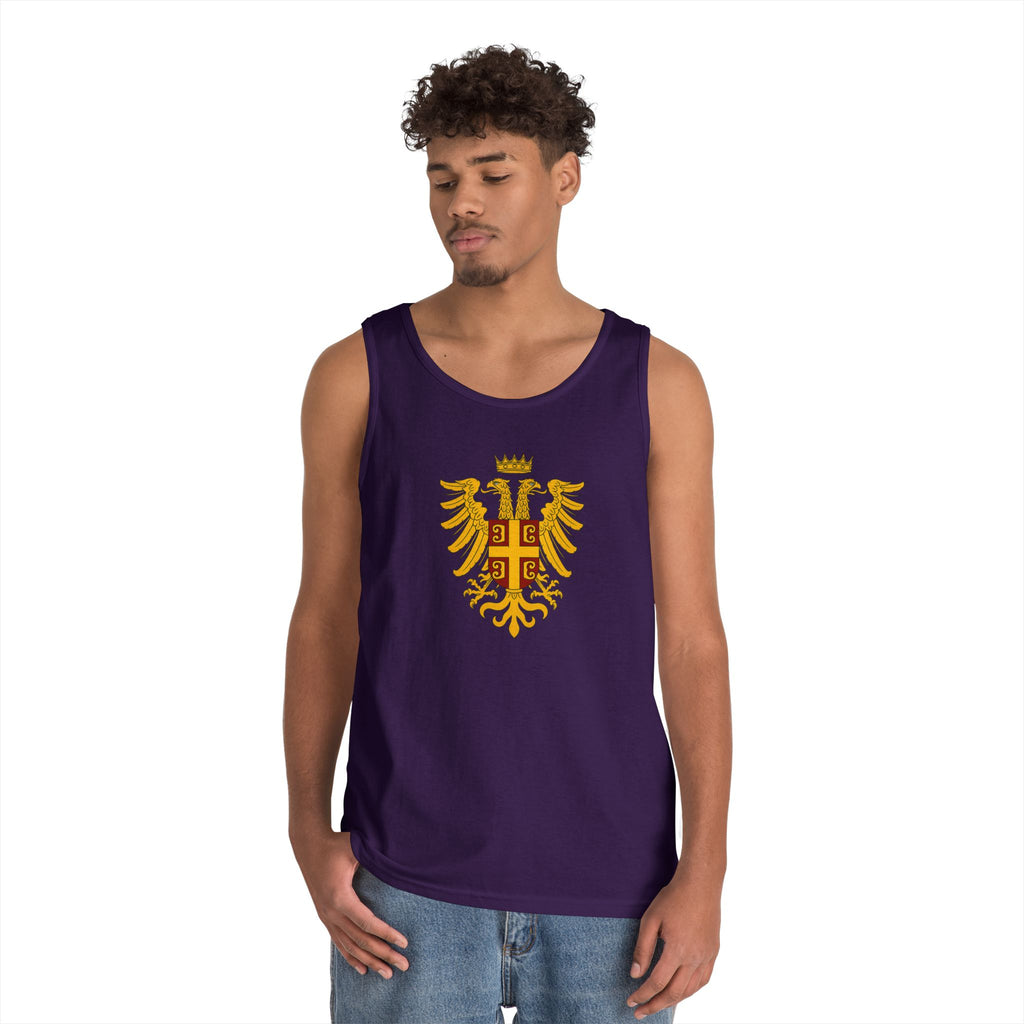 Byzantine Eagle Royal Crest Unisex Heavy Cotton Tank Top