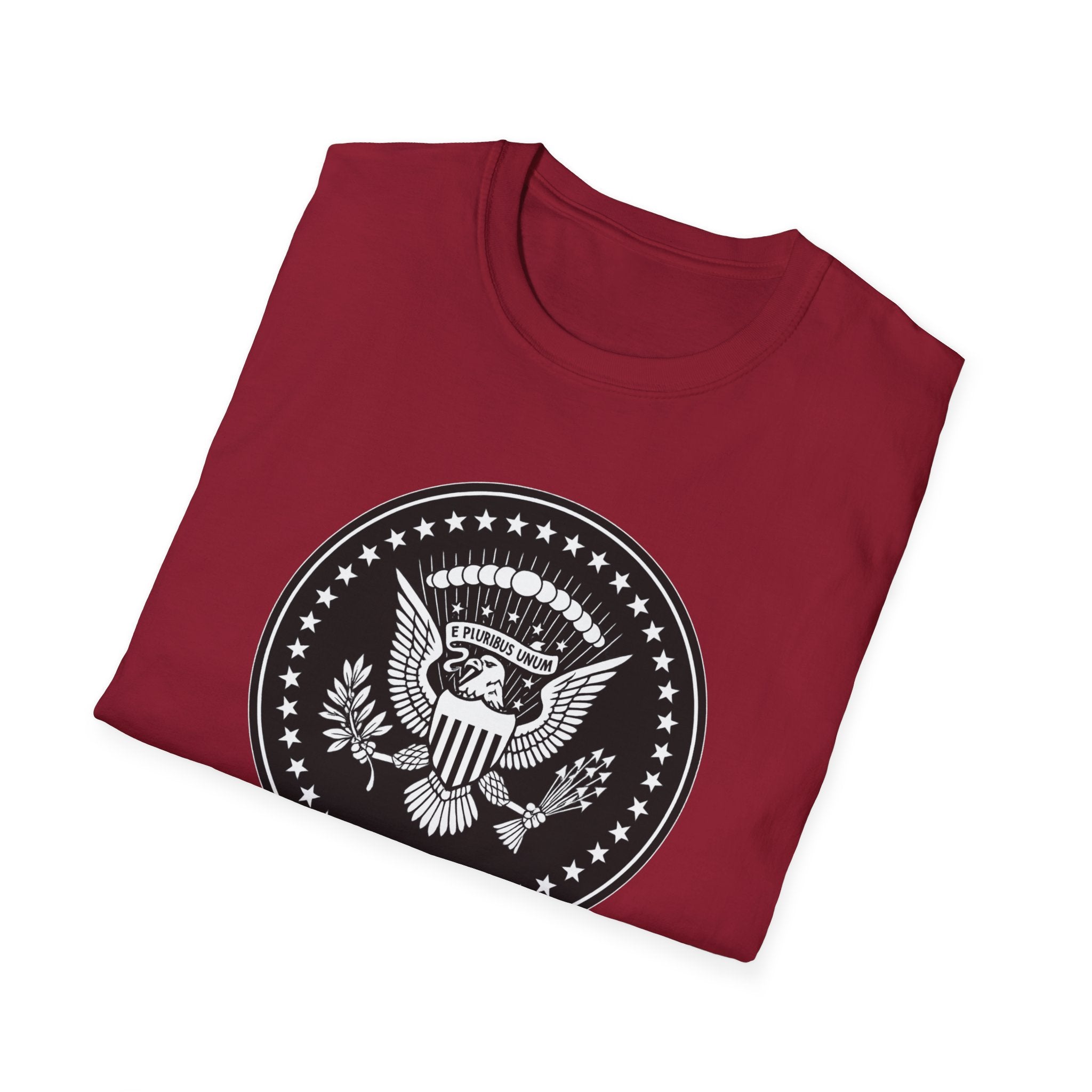 American Eagle Presidential Seal Design Graphic Cotton T-Shirt