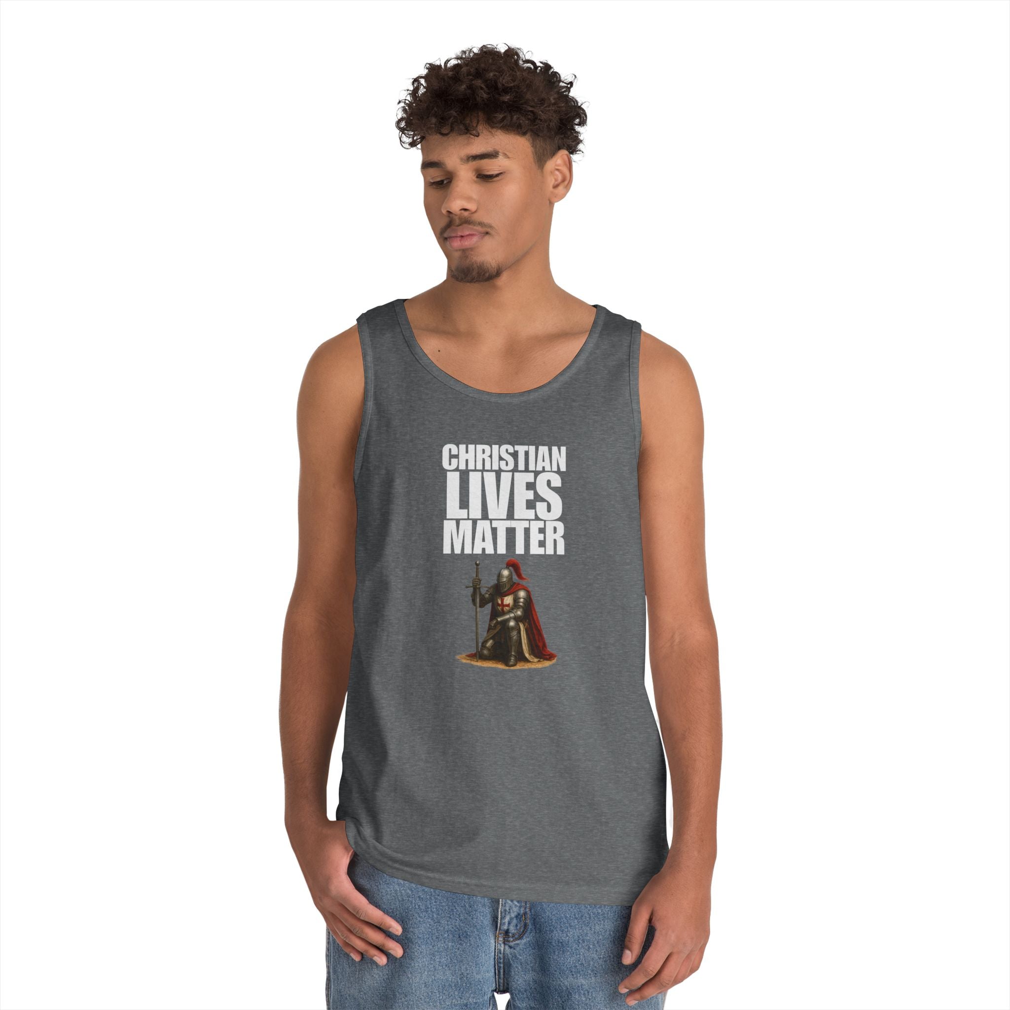 Christian Lives Matter Crusader Tank Top