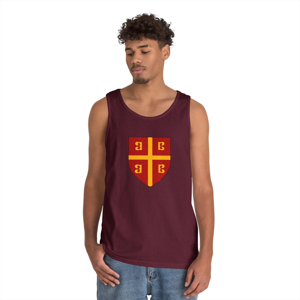 Byzantine Shield Crest Unisex Heavy Cotton Tank Top