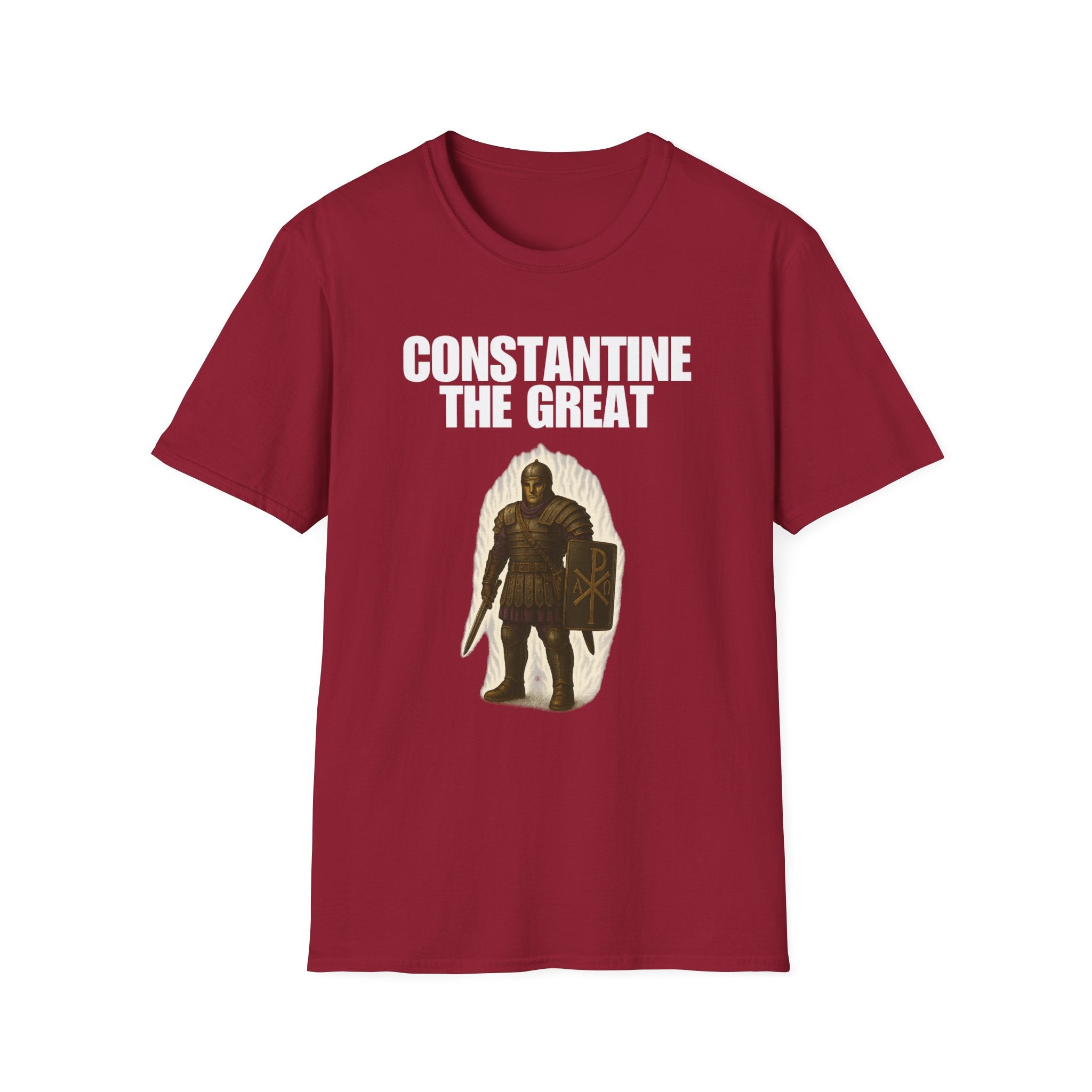 Constantine the Great Alt Design Softstyle Cotton Shirt T-Shirt