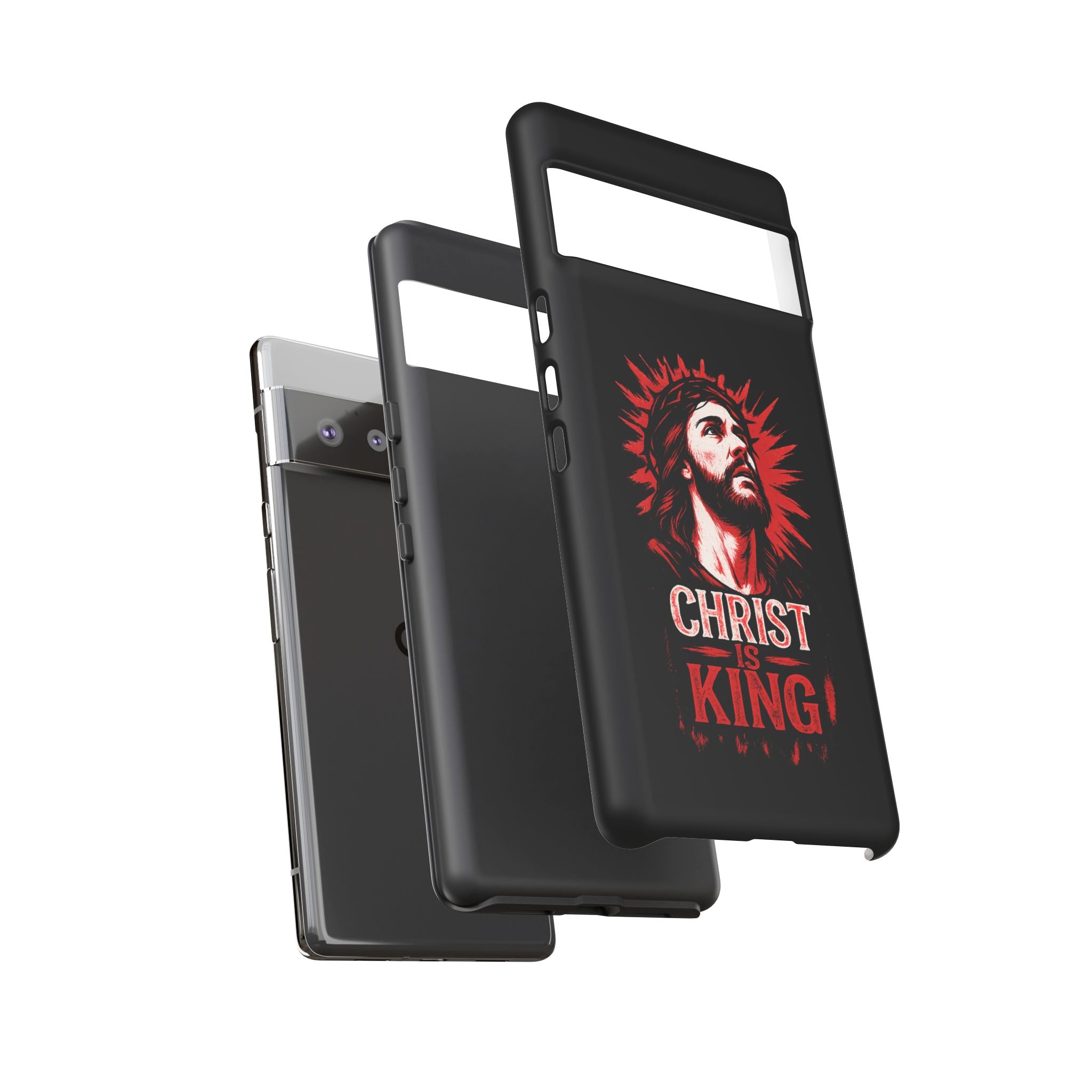 Christ is King Phone Case, Tough Phone Cover for Christian Faith