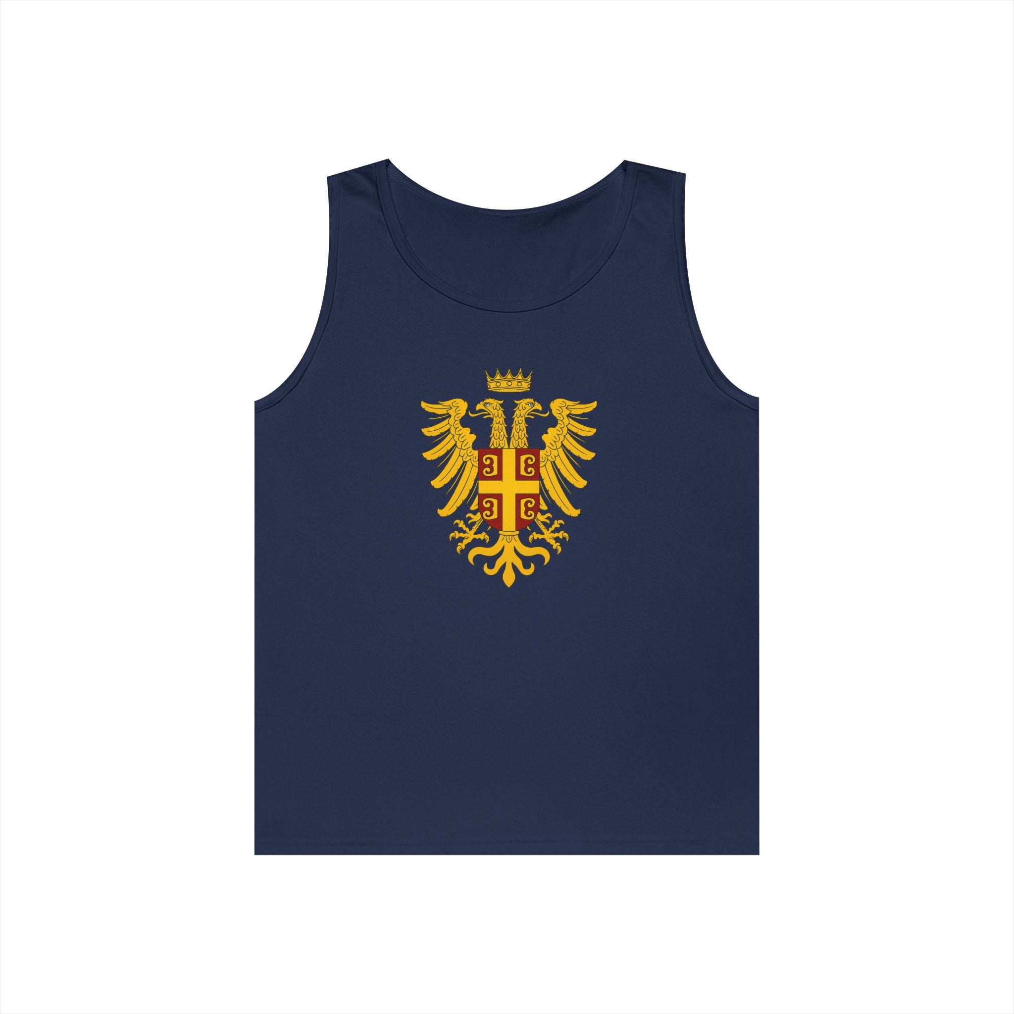 Byzantine Eagle Royal Crest Unisex Heavy Cotton Tank Top