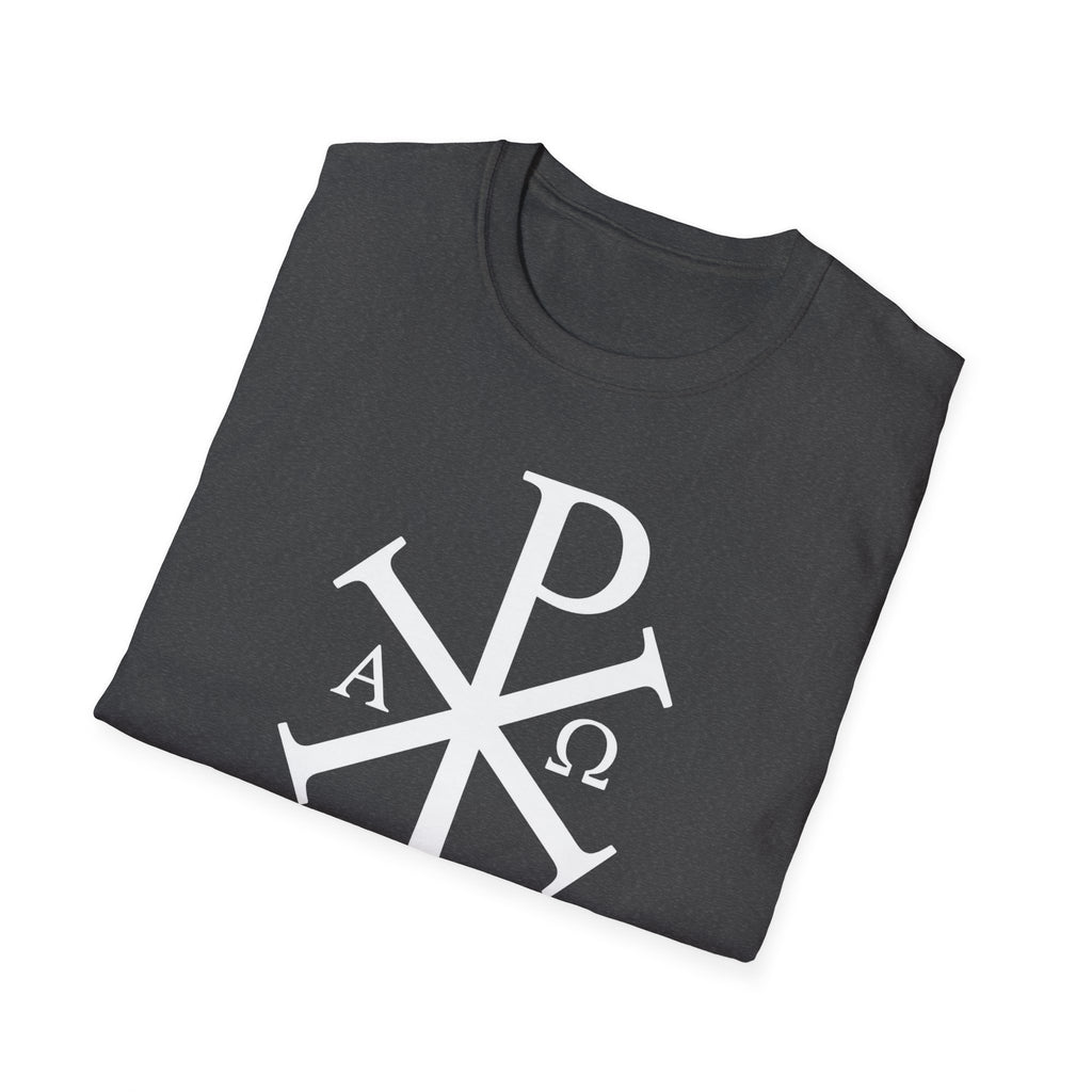 Pi Chi Rho White Design Graphic Softstyle T-Shirt