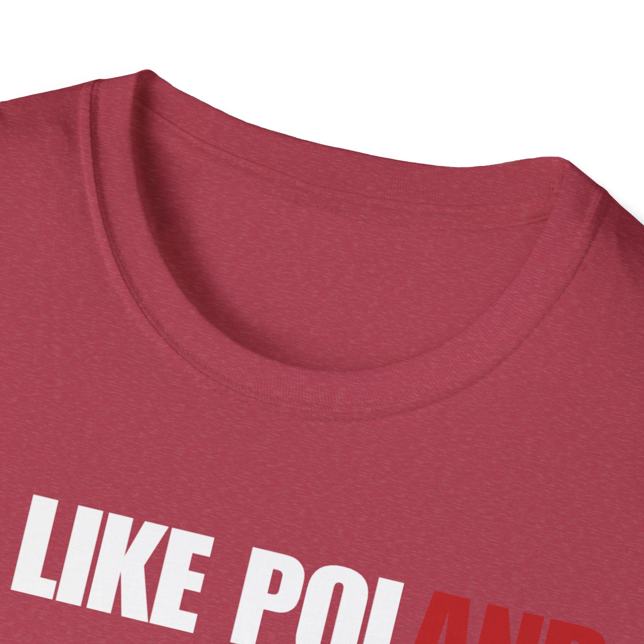 Be Like Poland Polish Eagle and Cross Softstyle Cotton T-Shirt Shirt